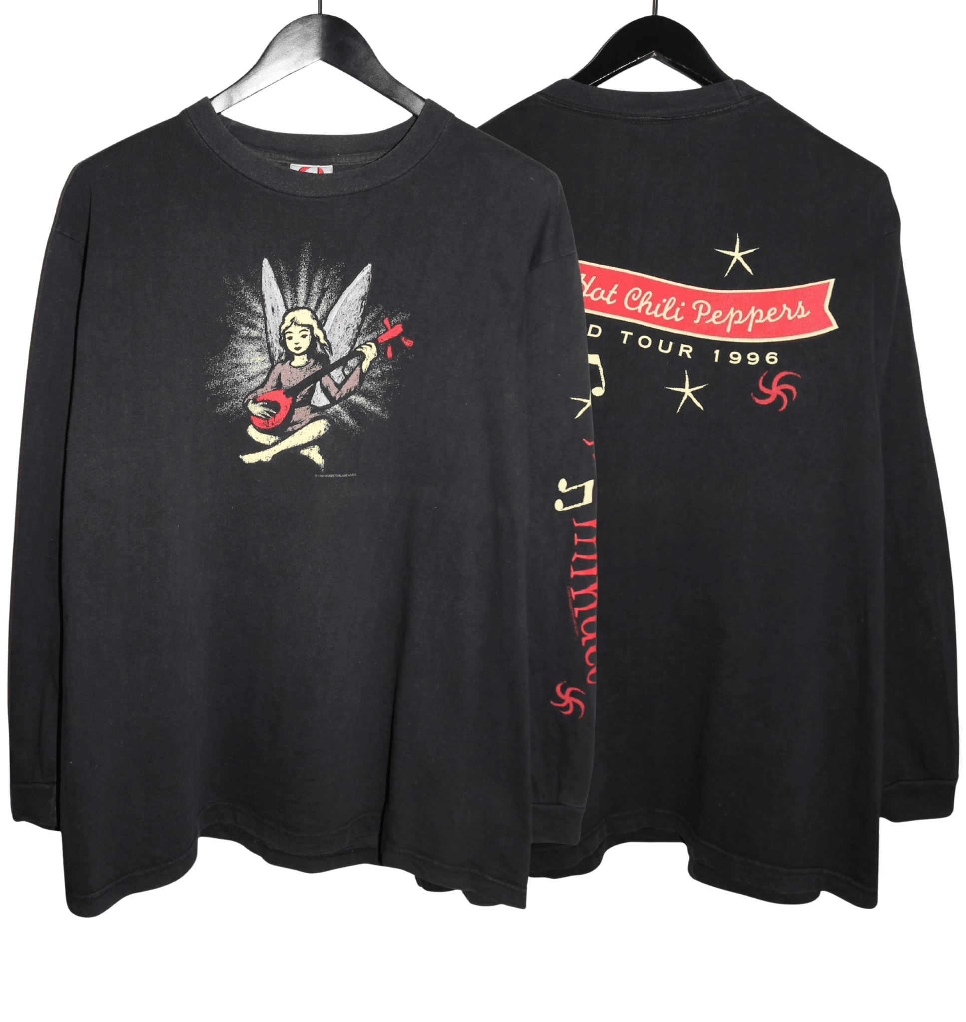 Red Hot Chili Peppers 1996 One Hot Minute World Tour Long Sleeve - Faded AU