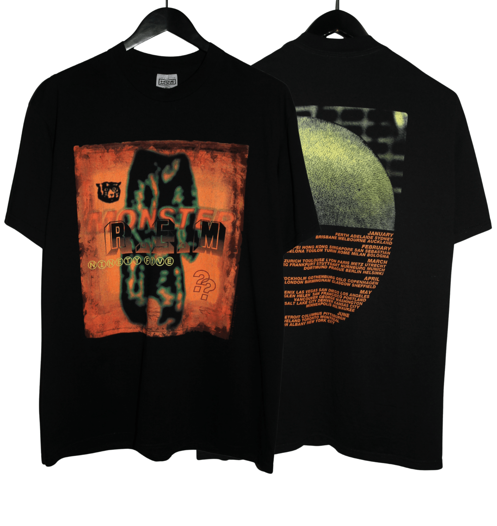 R.E.M. 1994 Monster Tour Shirt - Faded AU