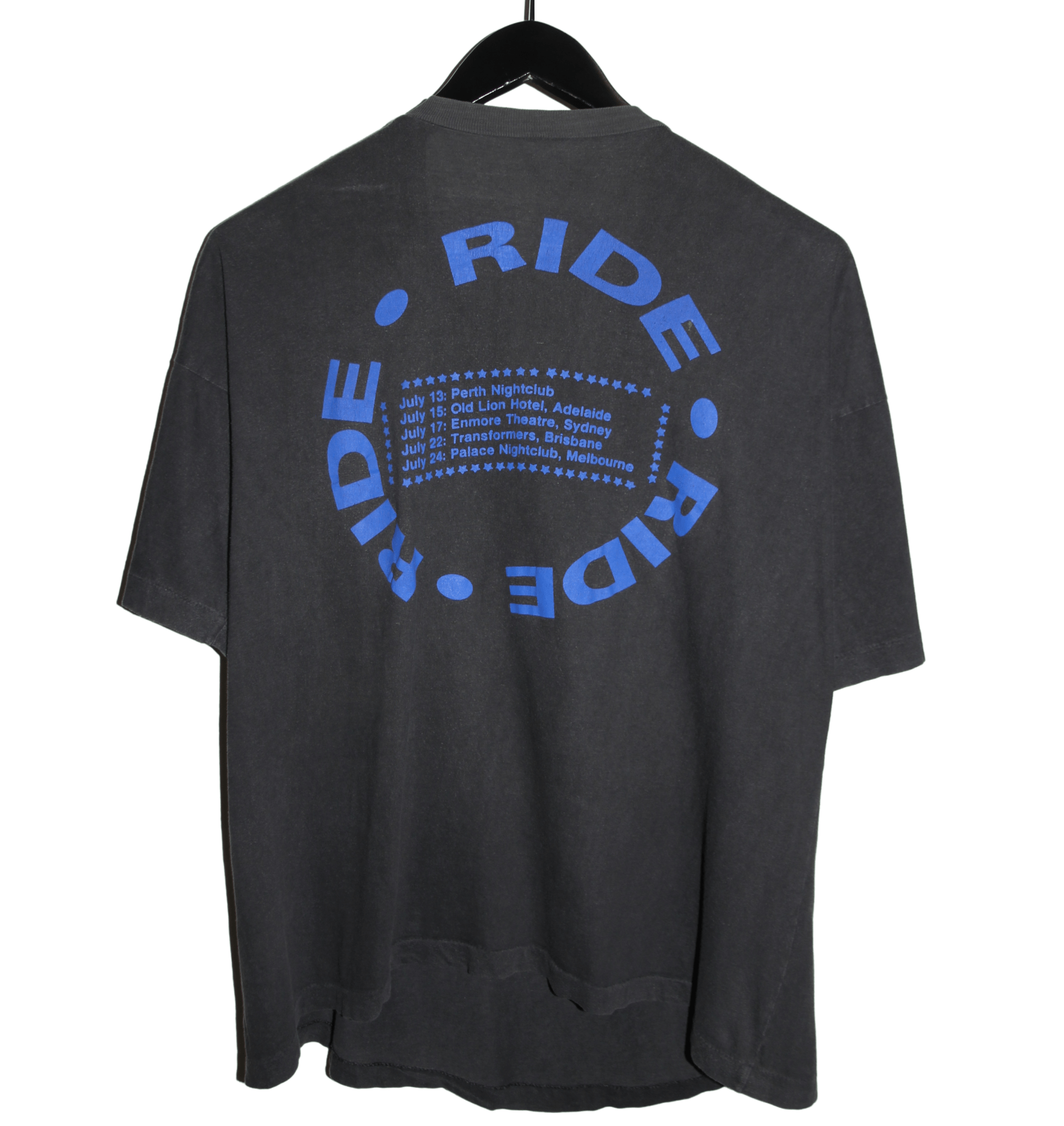 Ride 1991 Australian Tour Shirt - Faded AU