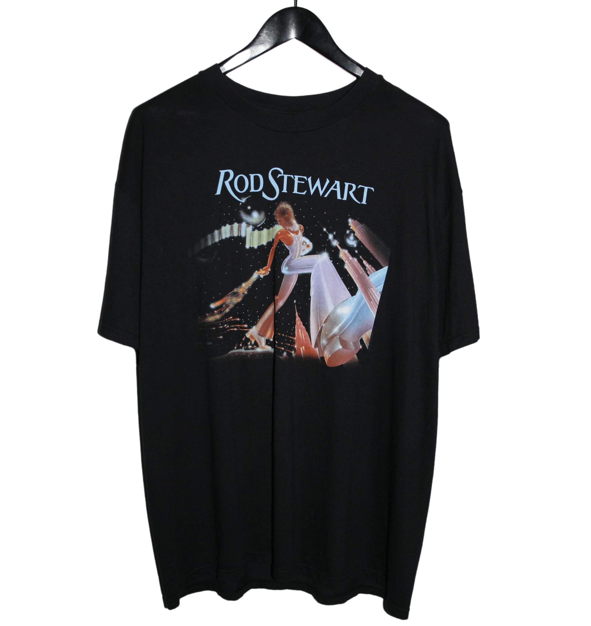 Rod Stewart 90's Atlantic Crossing Album Shirt - Faded AU