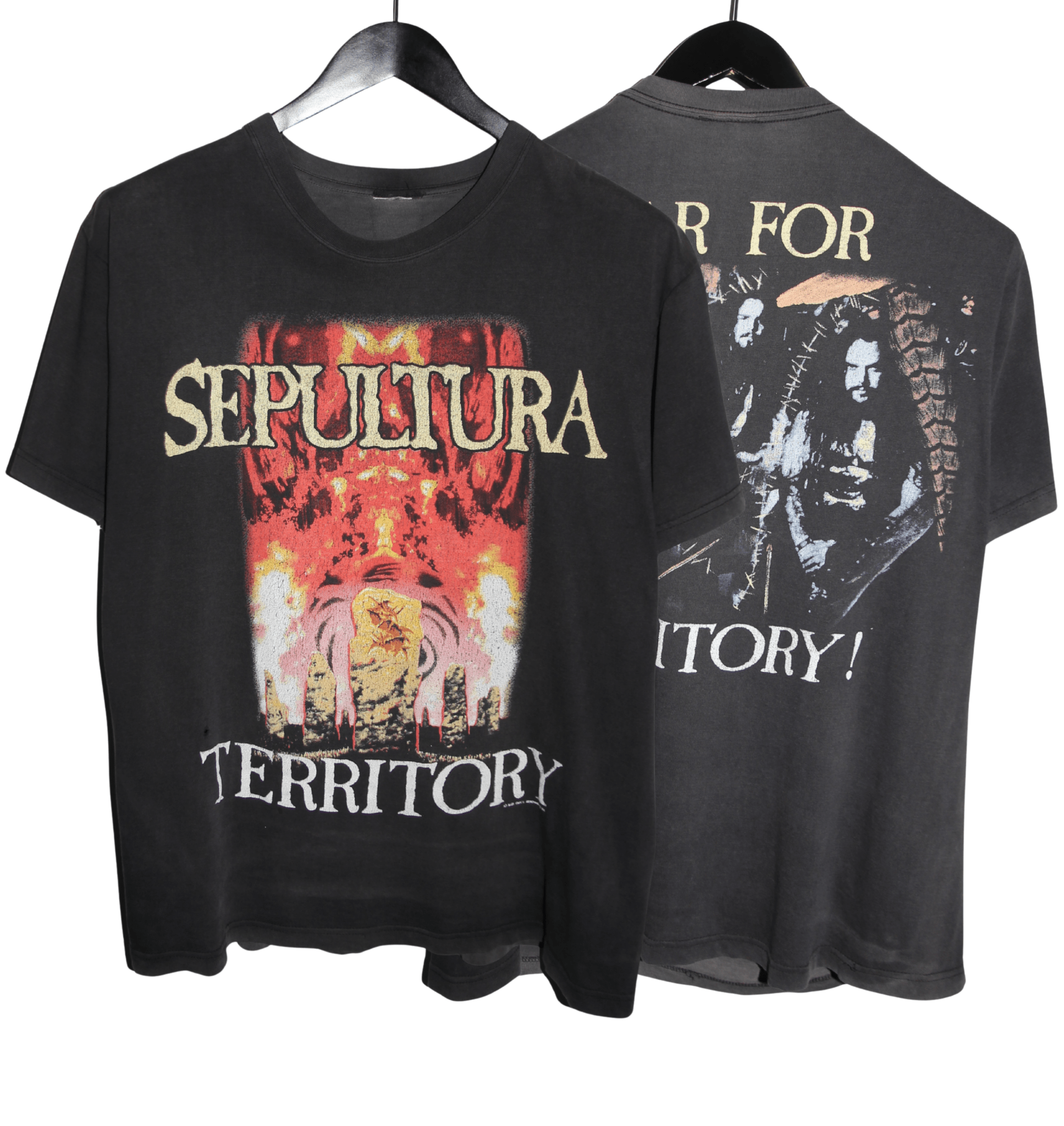 Sepultura 1993 Territory Shirt - Faded AU