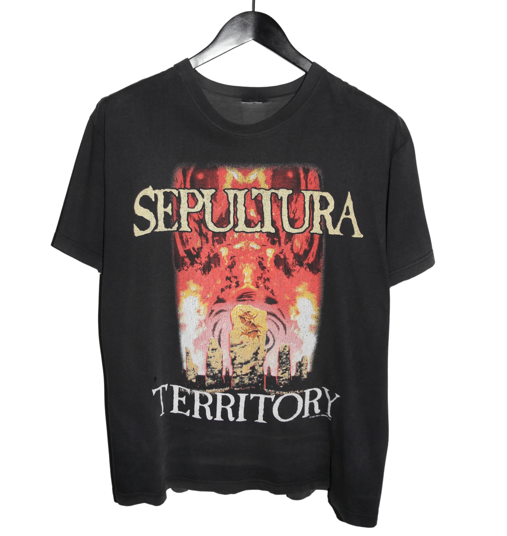 Sepultura 1993 Territory Shirt - Faded AU