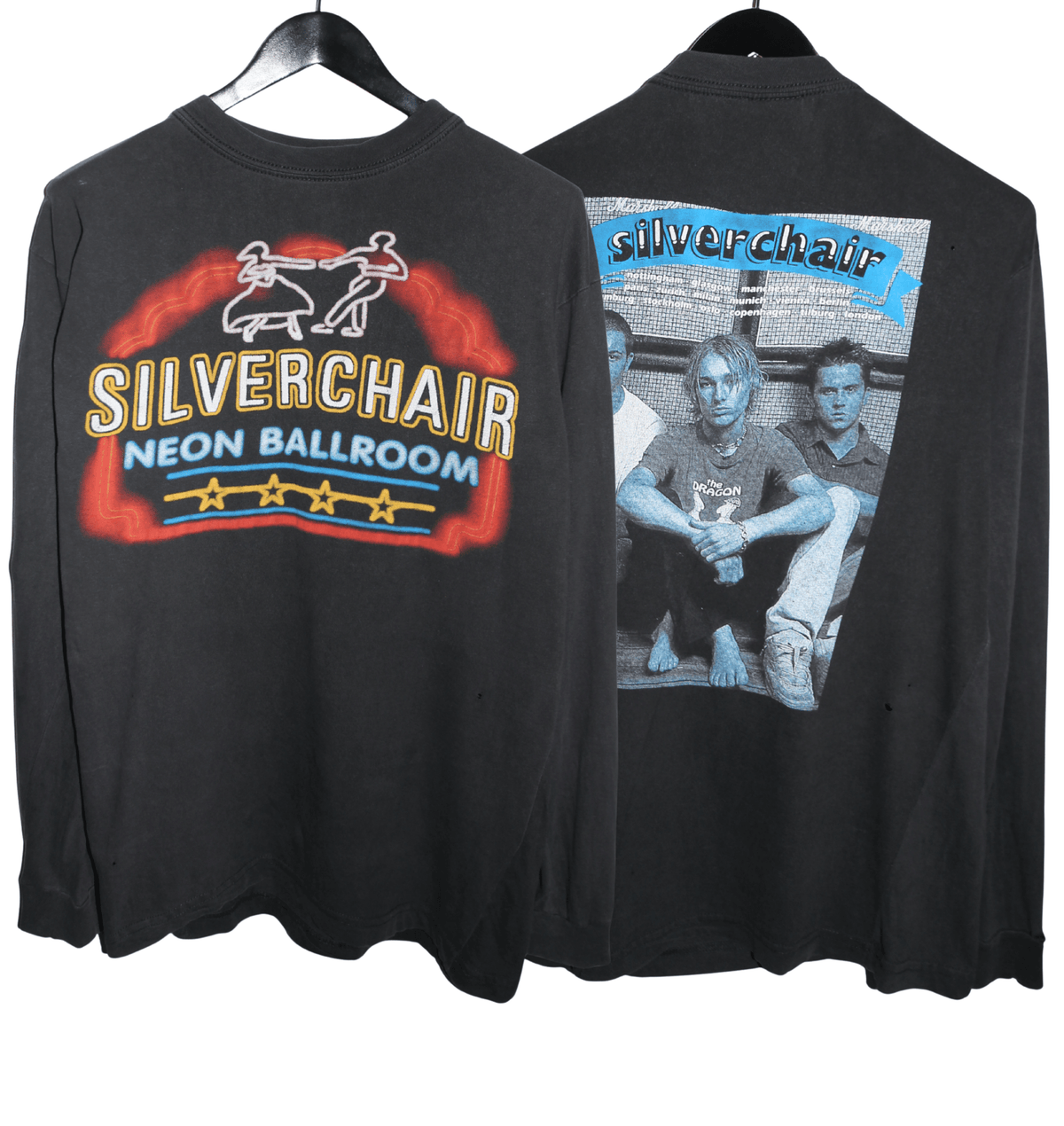 Silverchair 1999 Neon Ballroom Album Long Sleeve - Faded AU