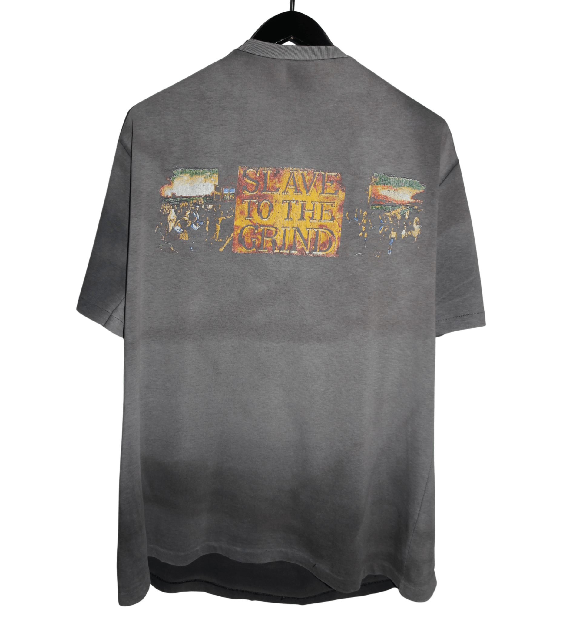 Skid Row 1991/92 Slave To The Grind Tour Shirt - Faded AU