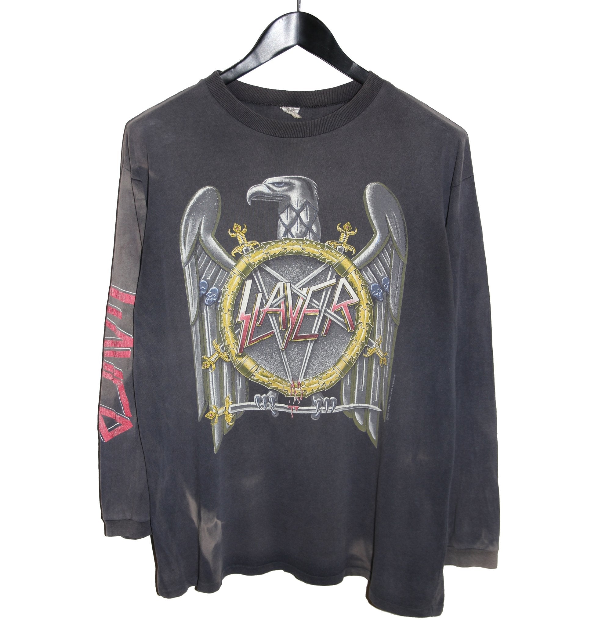 Slayer 1990 Seasons in the Abyss Long Sleeve - Faded AU