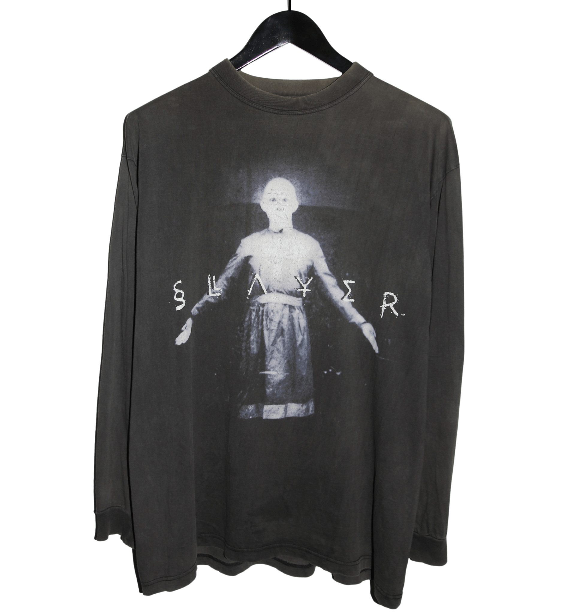 Slayer 1998 Diabolus In Musica Tour Long Sleeve - Faded AU