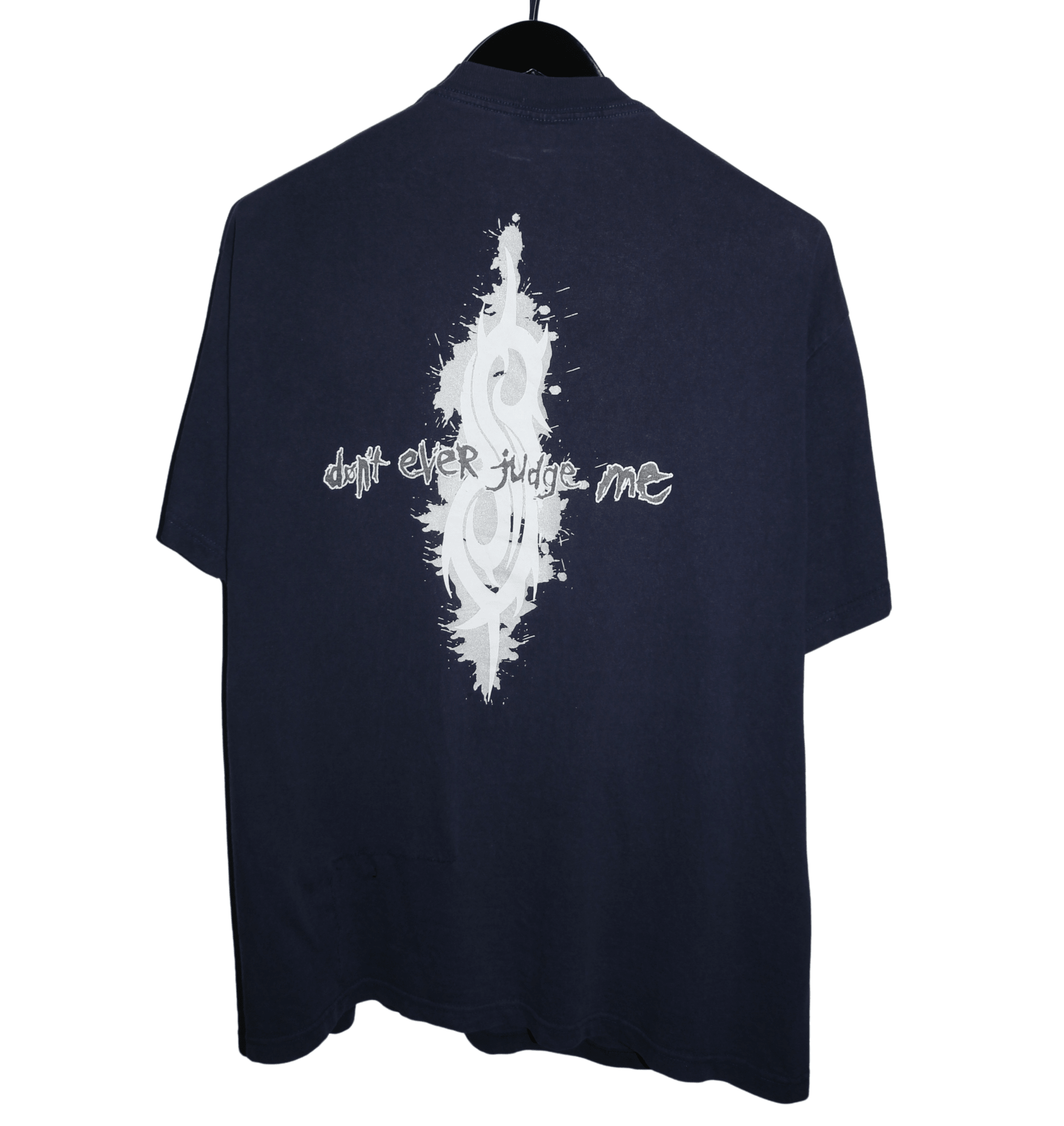 Slipknot 1999 Don't Ever Judge Me Shirt - Faded AU