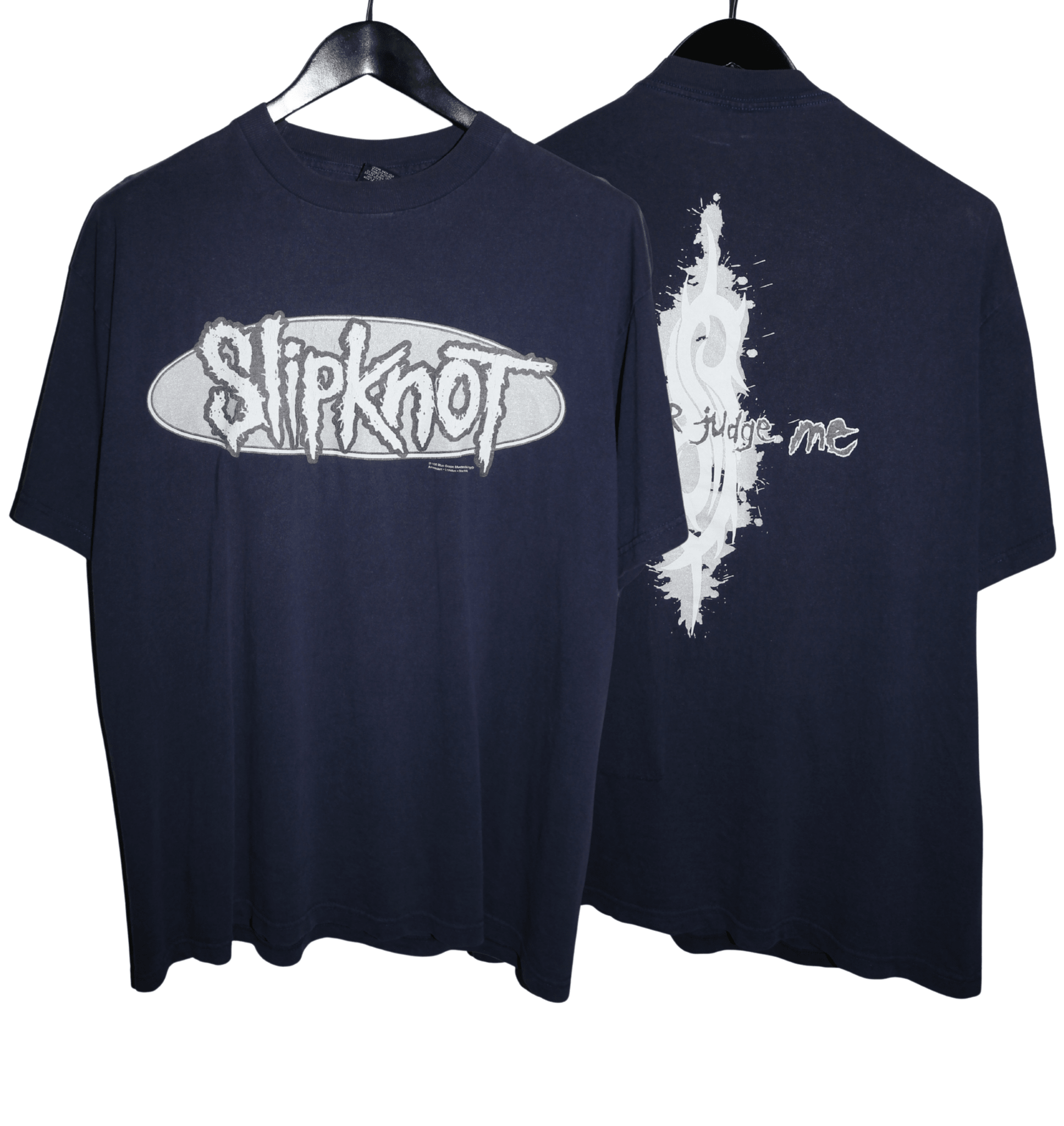 Slipknot 1999 Don't Ever Judge Me Shirt - Faded AU