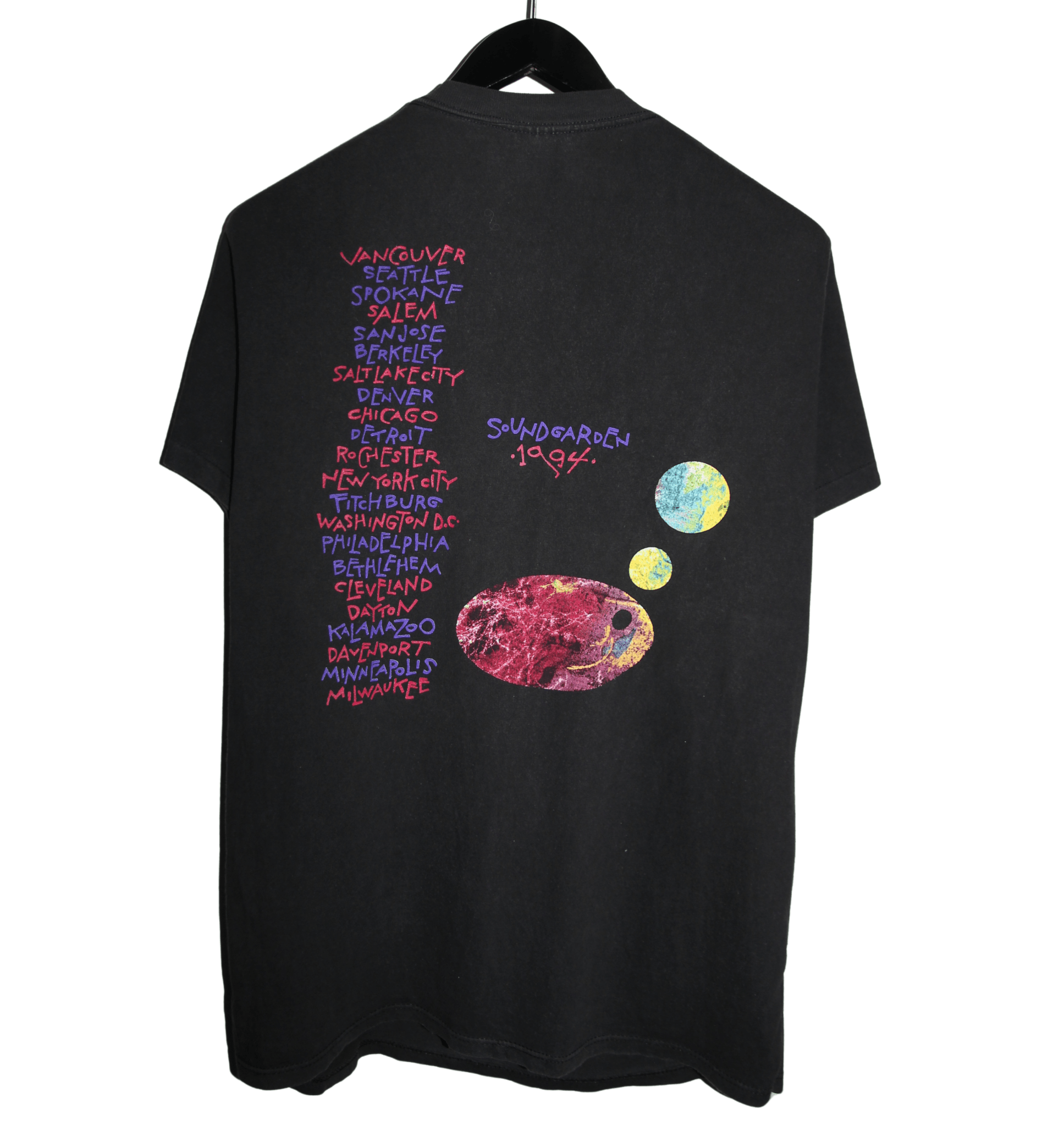 Soundgarden 1994 Tour Shirt - Faded AU