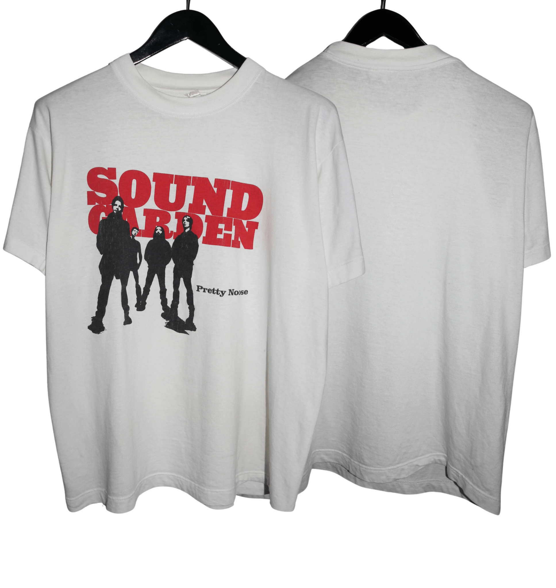 Soundgarden 1996 Pretty Noose Promo Shirt - Faded AU