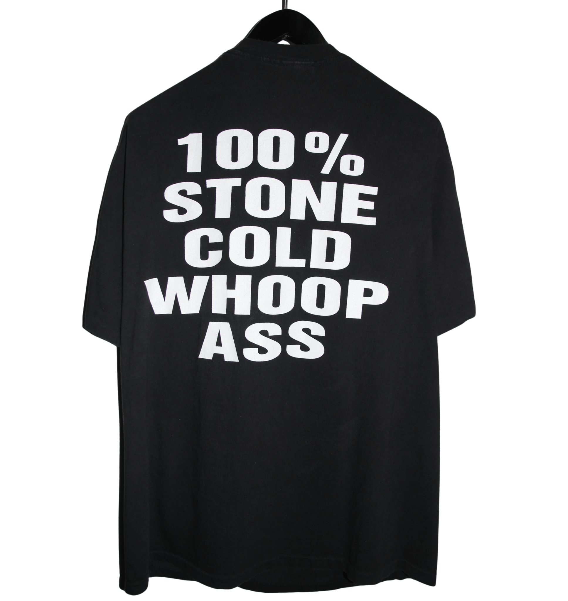 Stone Cold Steve Austin 1998 Whoop Ass Can Shirt - Faded AU