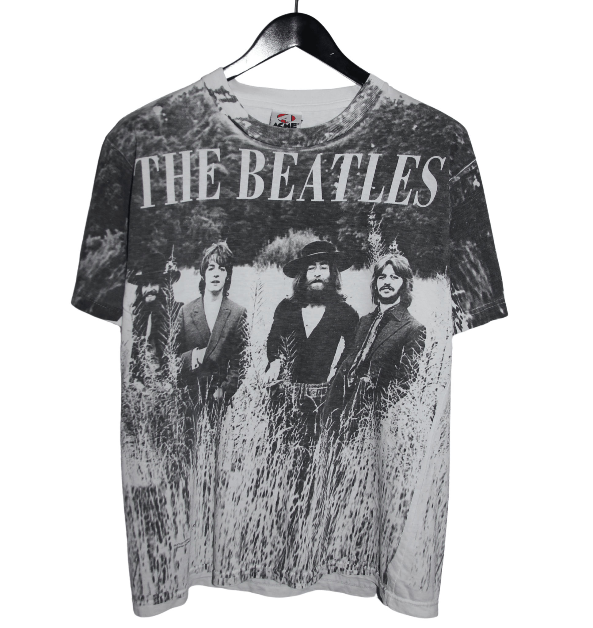 The Beatles 90's The Last Shoot All Over Print Shirt - Faded AU