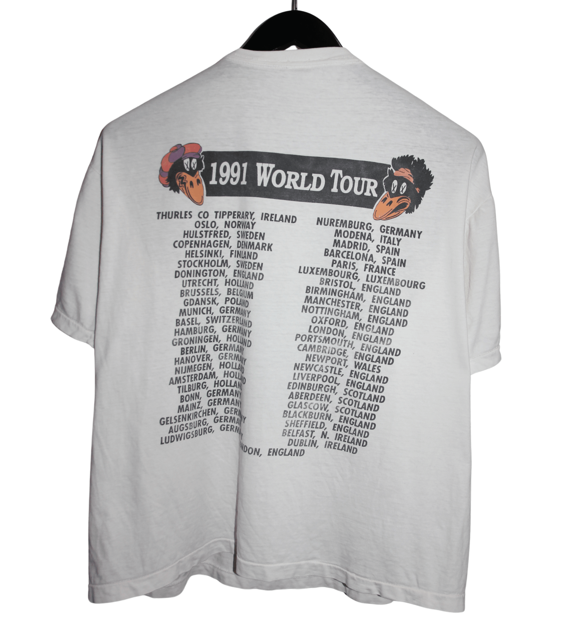 The Black Crowes 1991 Money Maker Tour Shirt - Faded AU