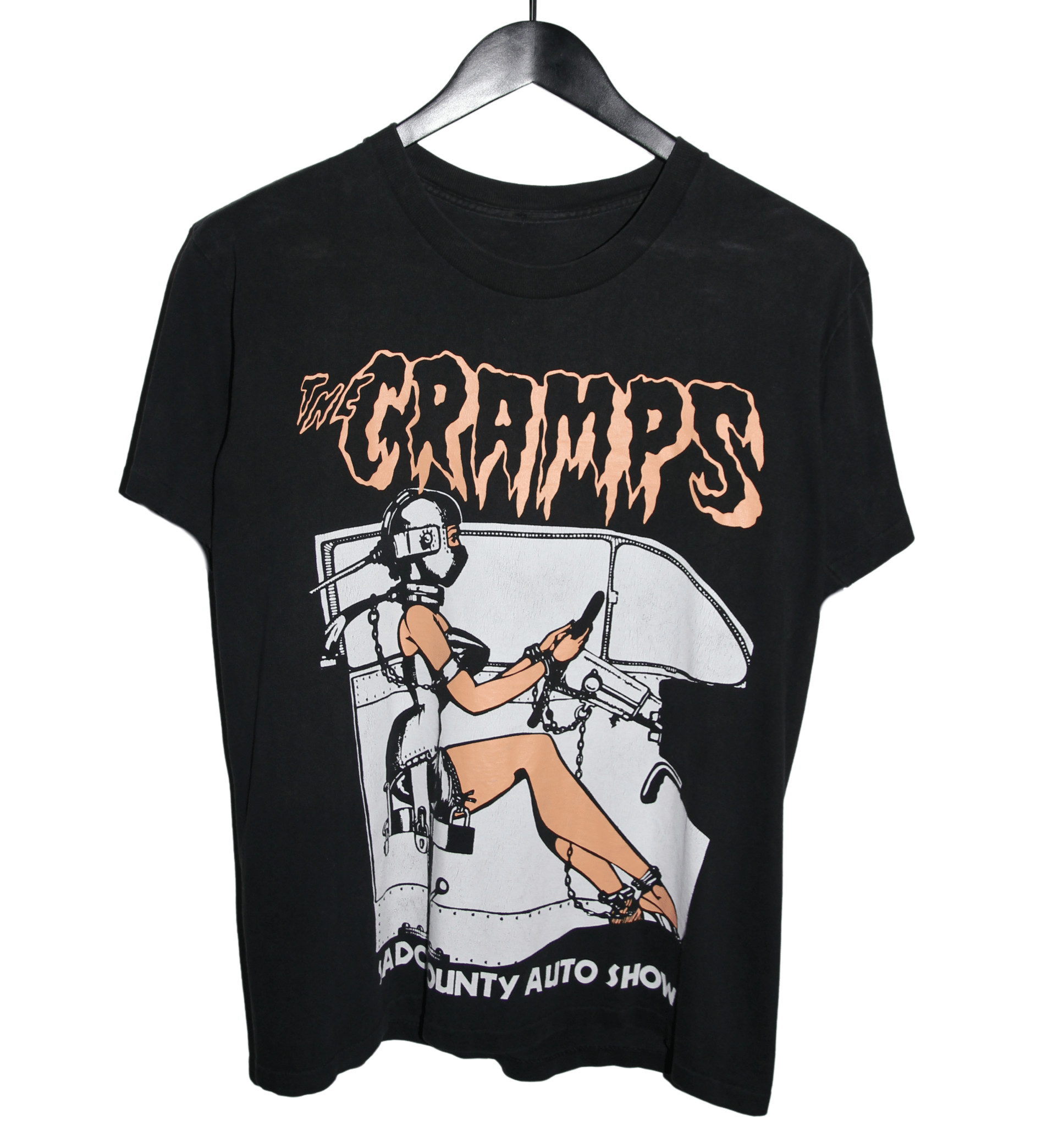 The Cramps 90's Sado County Auto Show Shirt - Faded AU