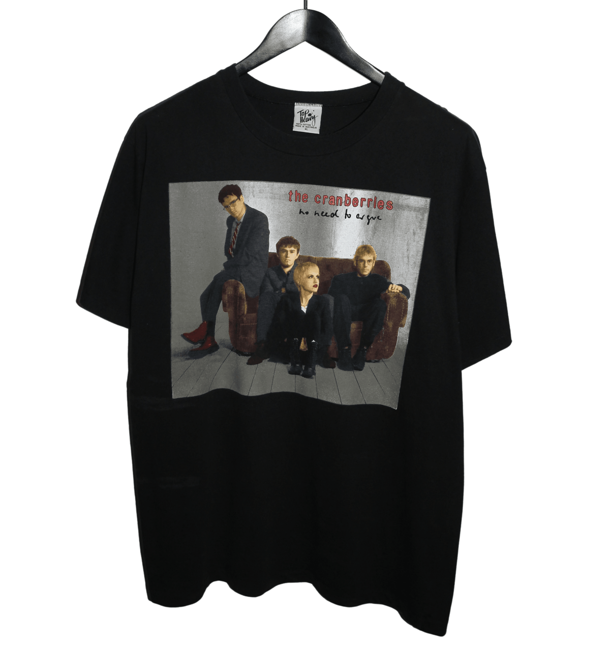 The Cranberries 1994 No Need to Argue Album Shirt - Faded AU