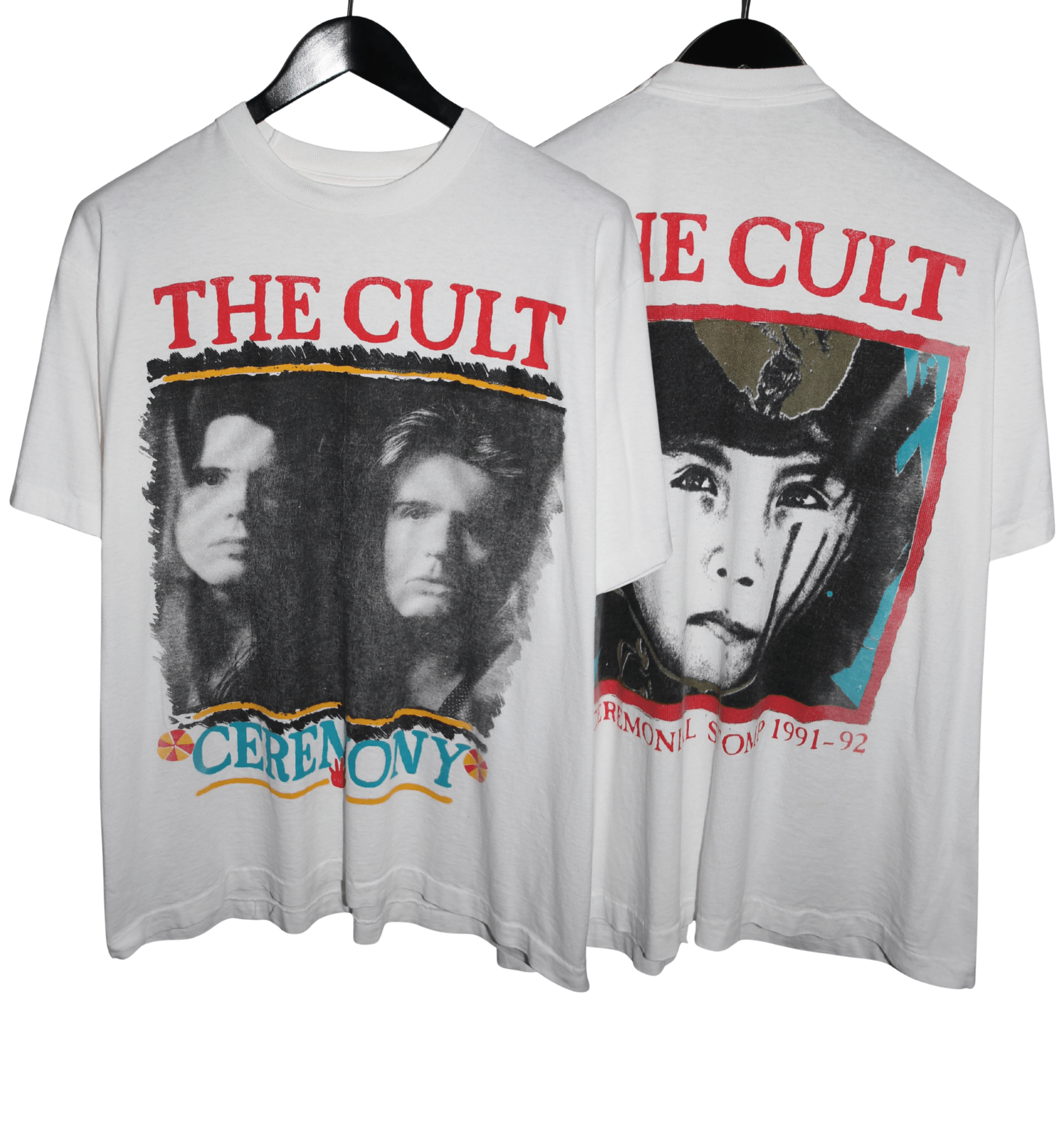 The Cult 1991/92 Ceremony Shirt - Faded AU