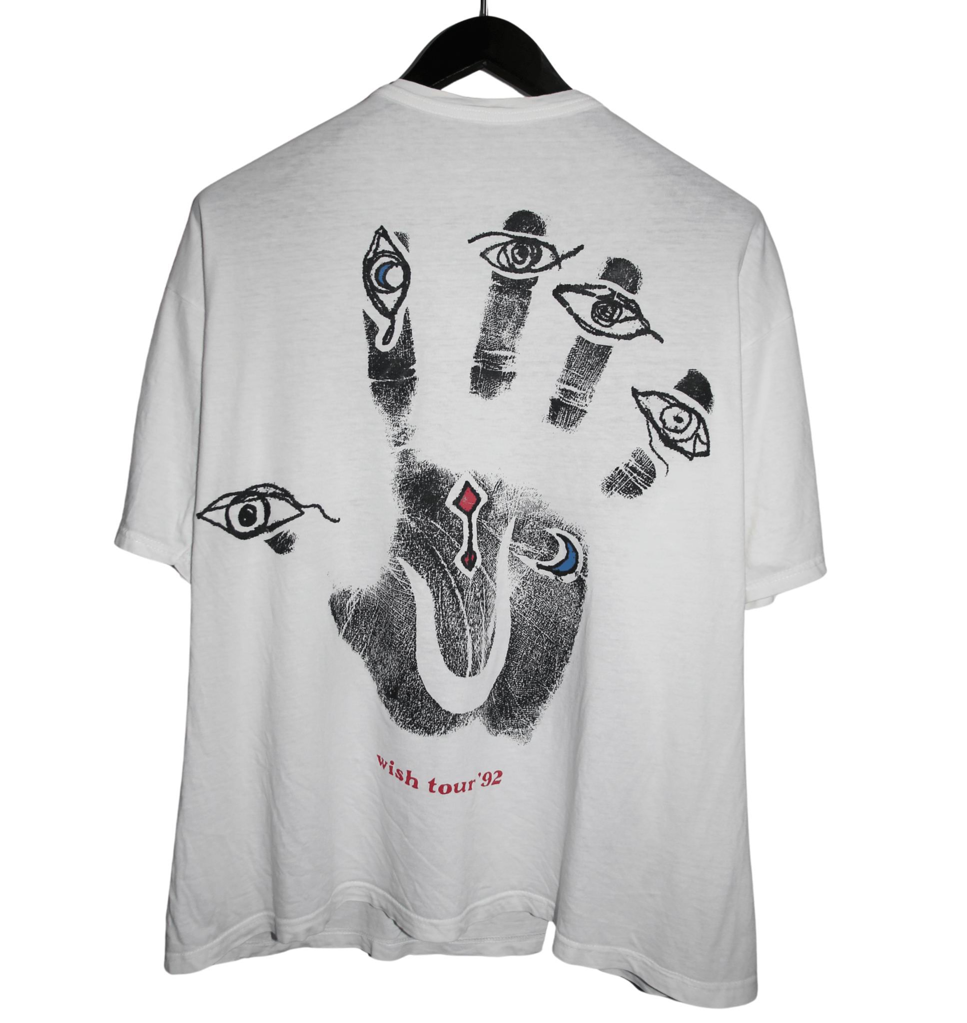 The Cure 1992 Wish Tour Shirt - Faded AU