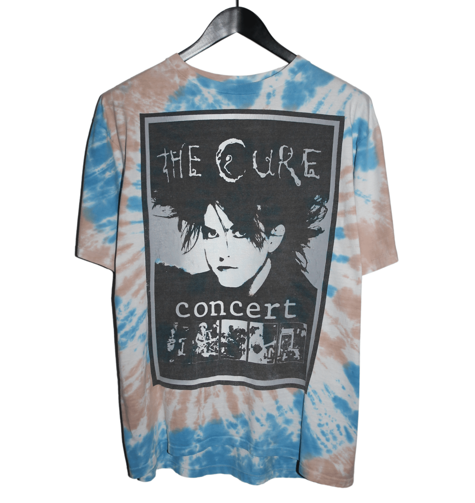 The Cure 90's Tie Dye Concert Shirt - Faded AU