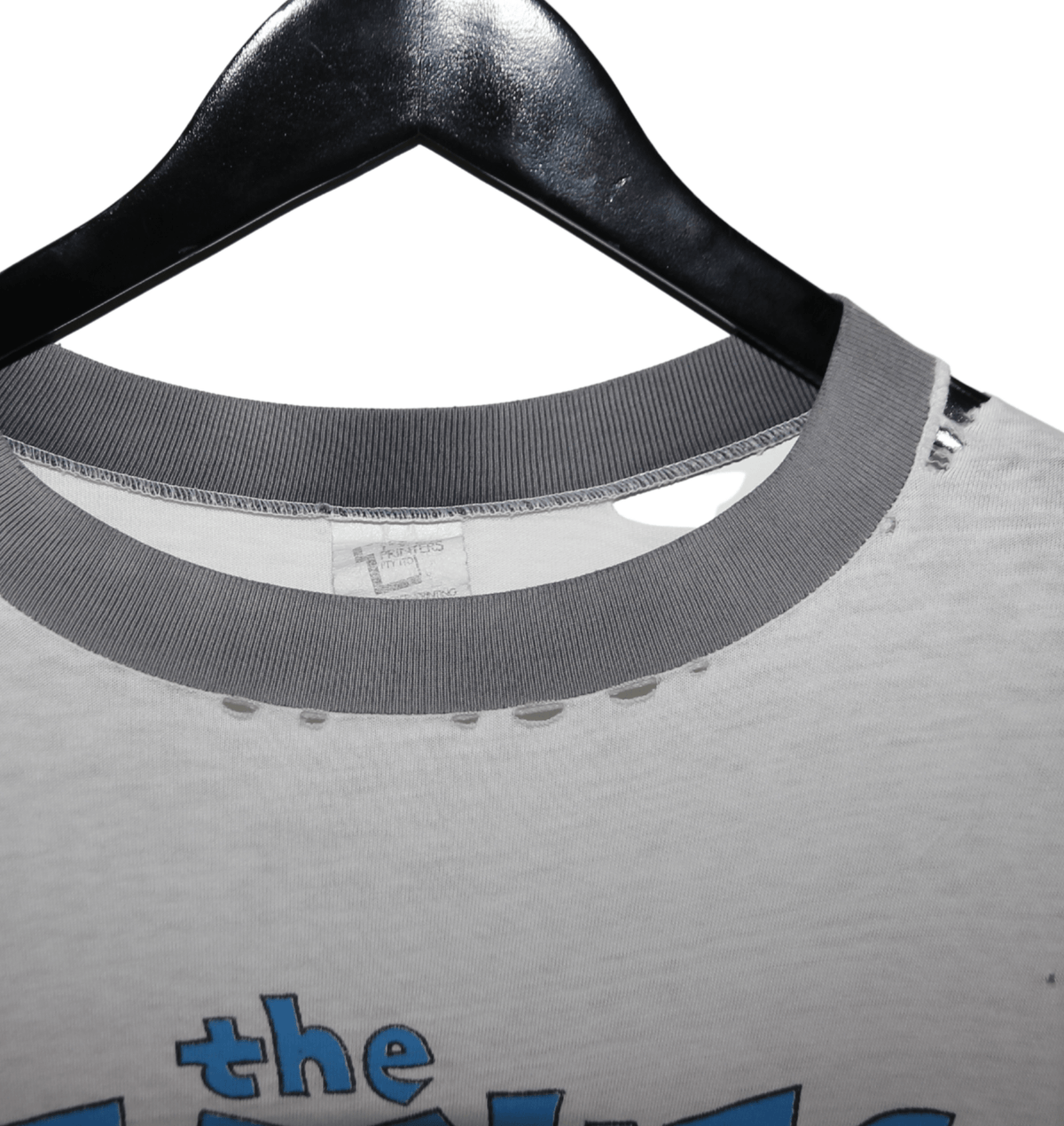 The Meanies 90's Ringer Shirt - Faded AU