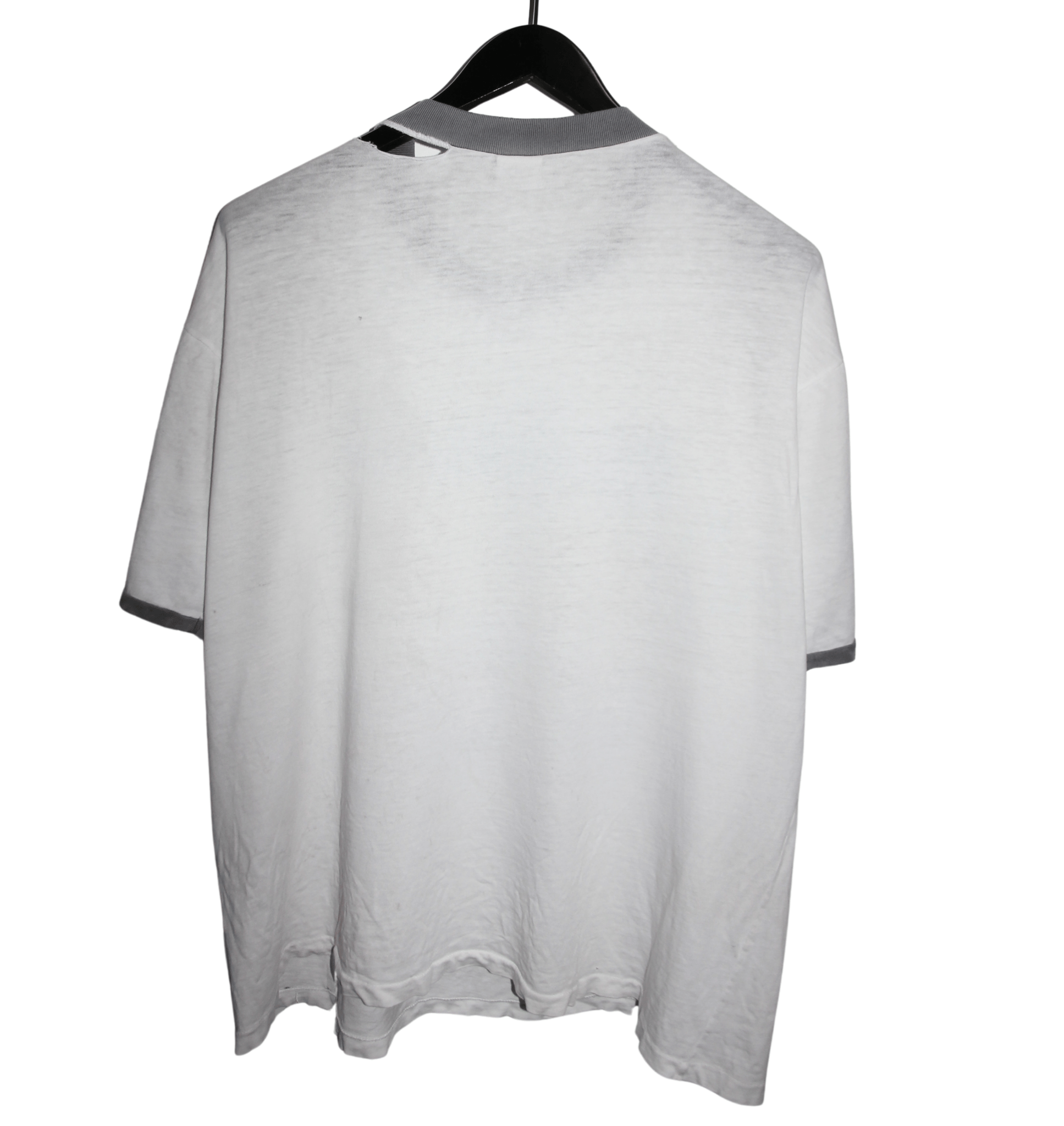 The Meanies 90's Ringer Shirt - Faded AU