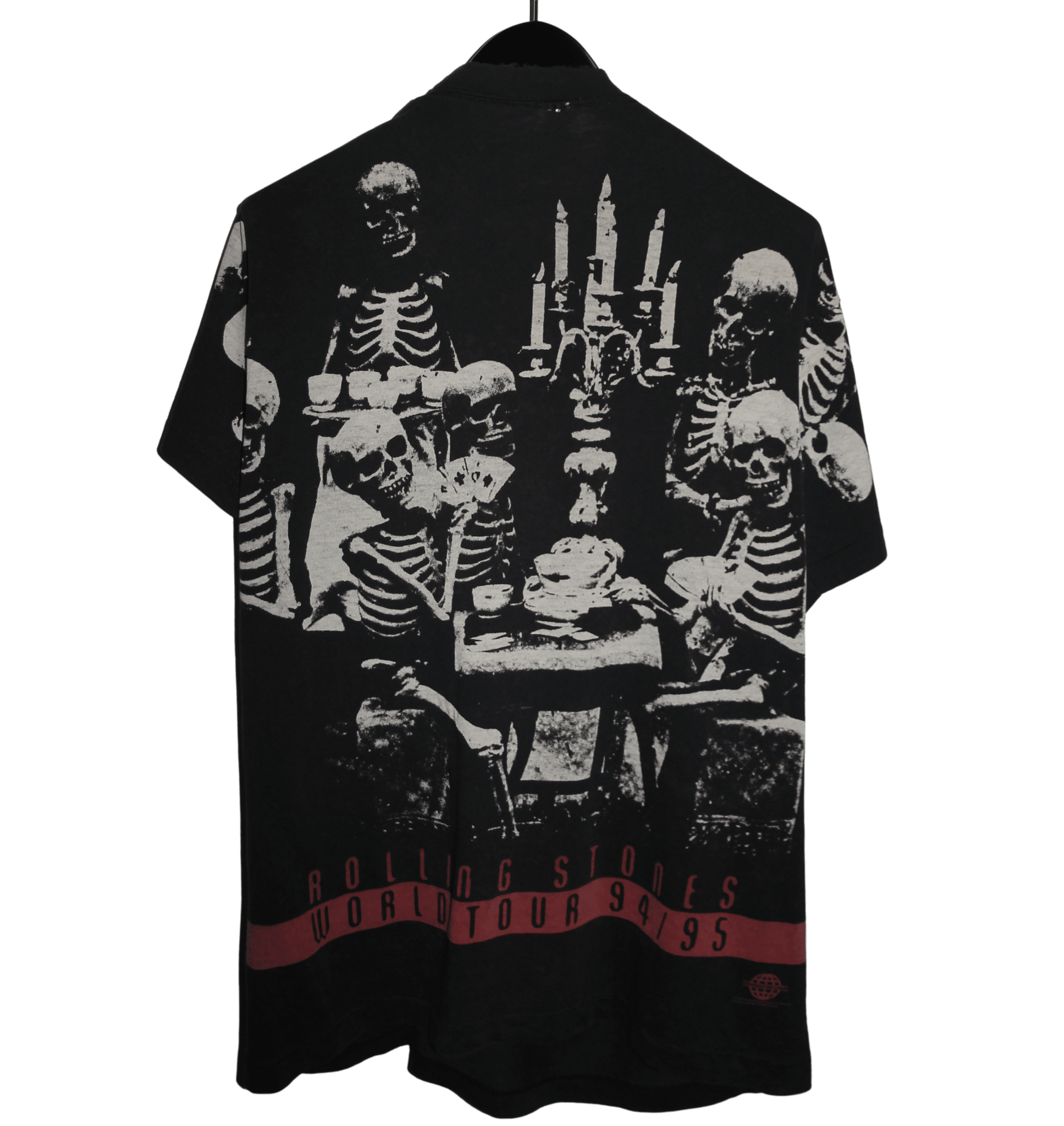 The Rolling Stones 1994 Voodoo Lounge All Over Print Shirt - Faded AU