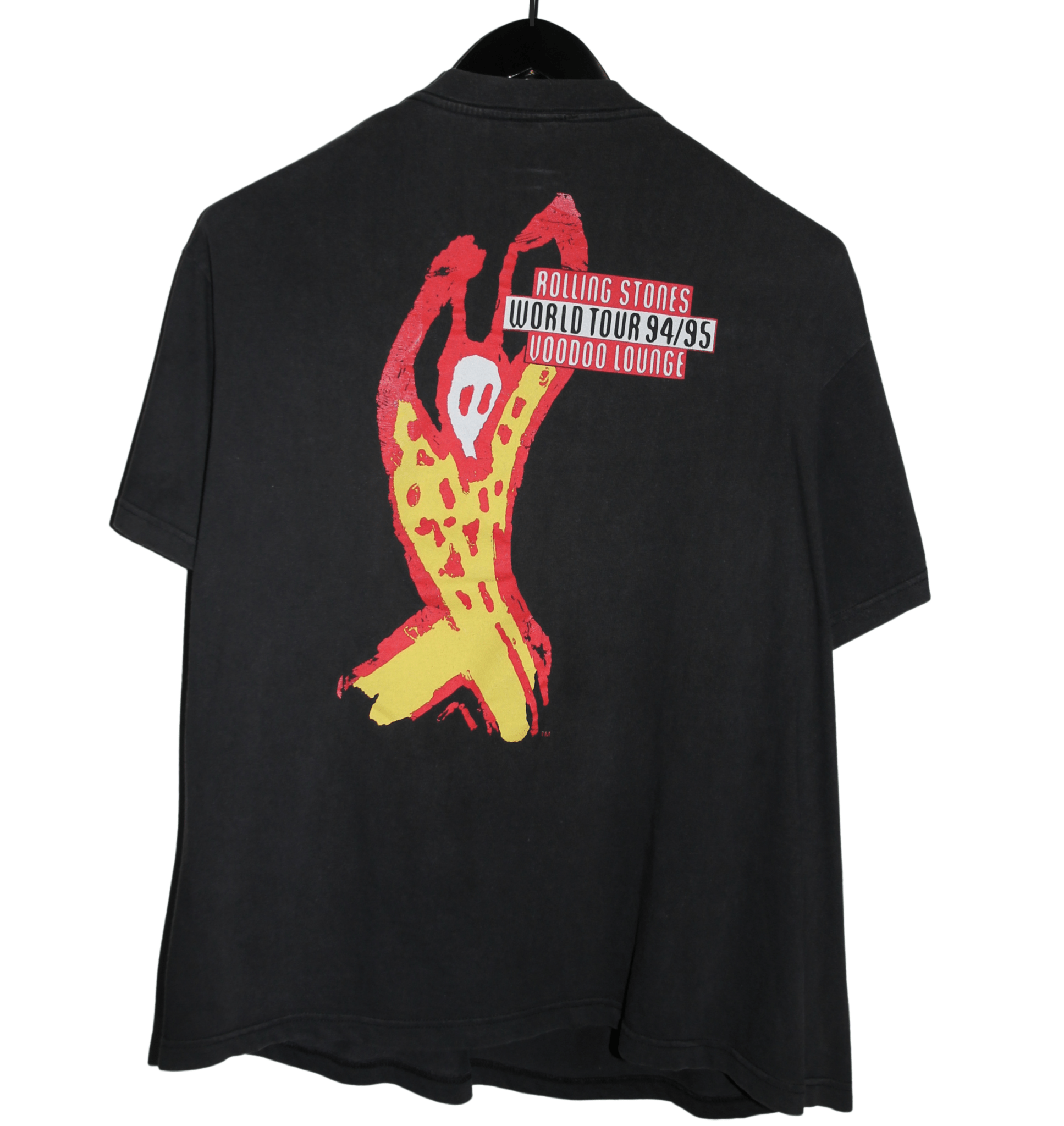 The Rolling Stones 1994/95 Voodoo Lounge Tour Shirt - Faded AU