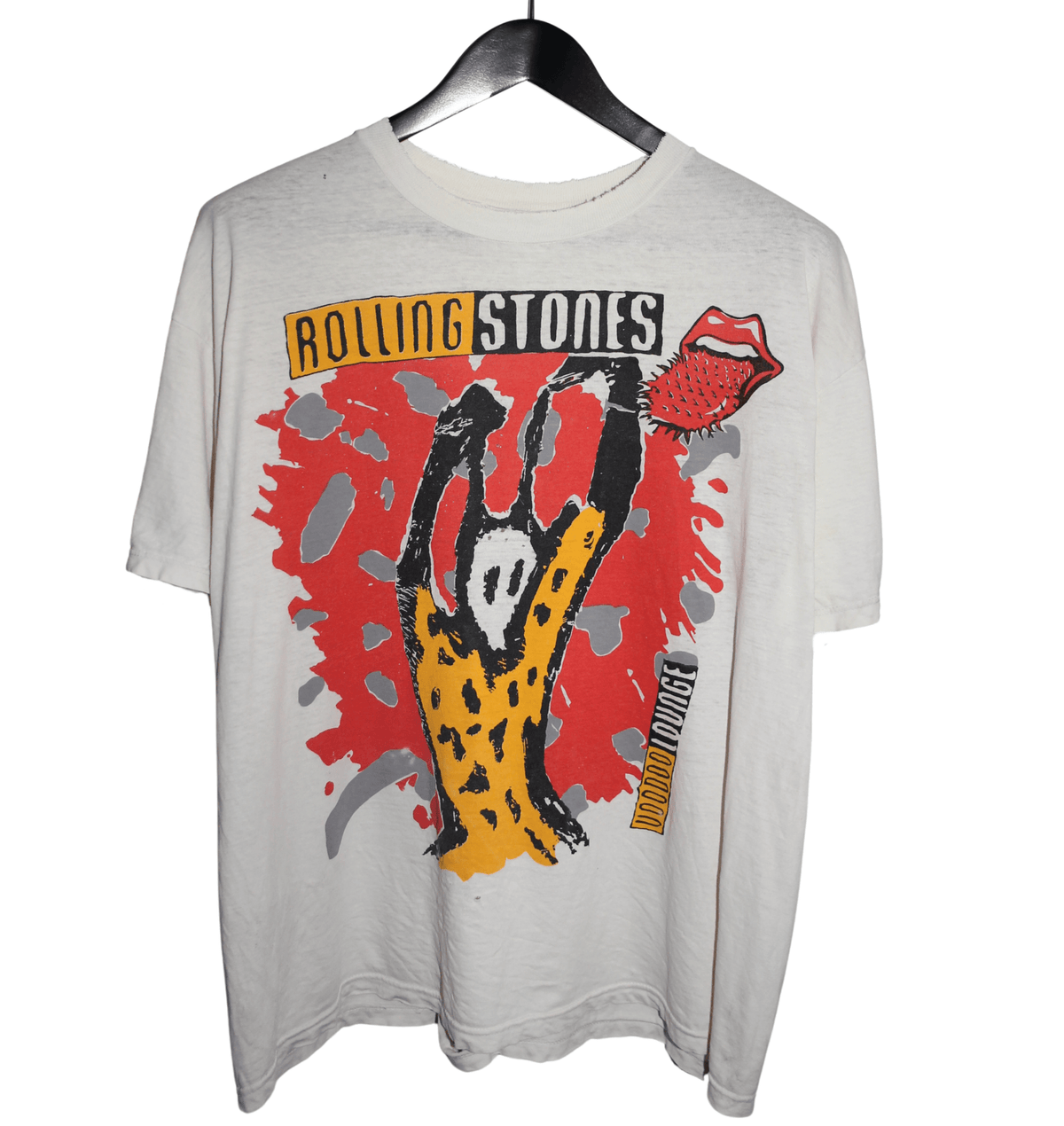The Rolling Stones 1995 Voodoo Lounge Tour Shirt - Faded AU