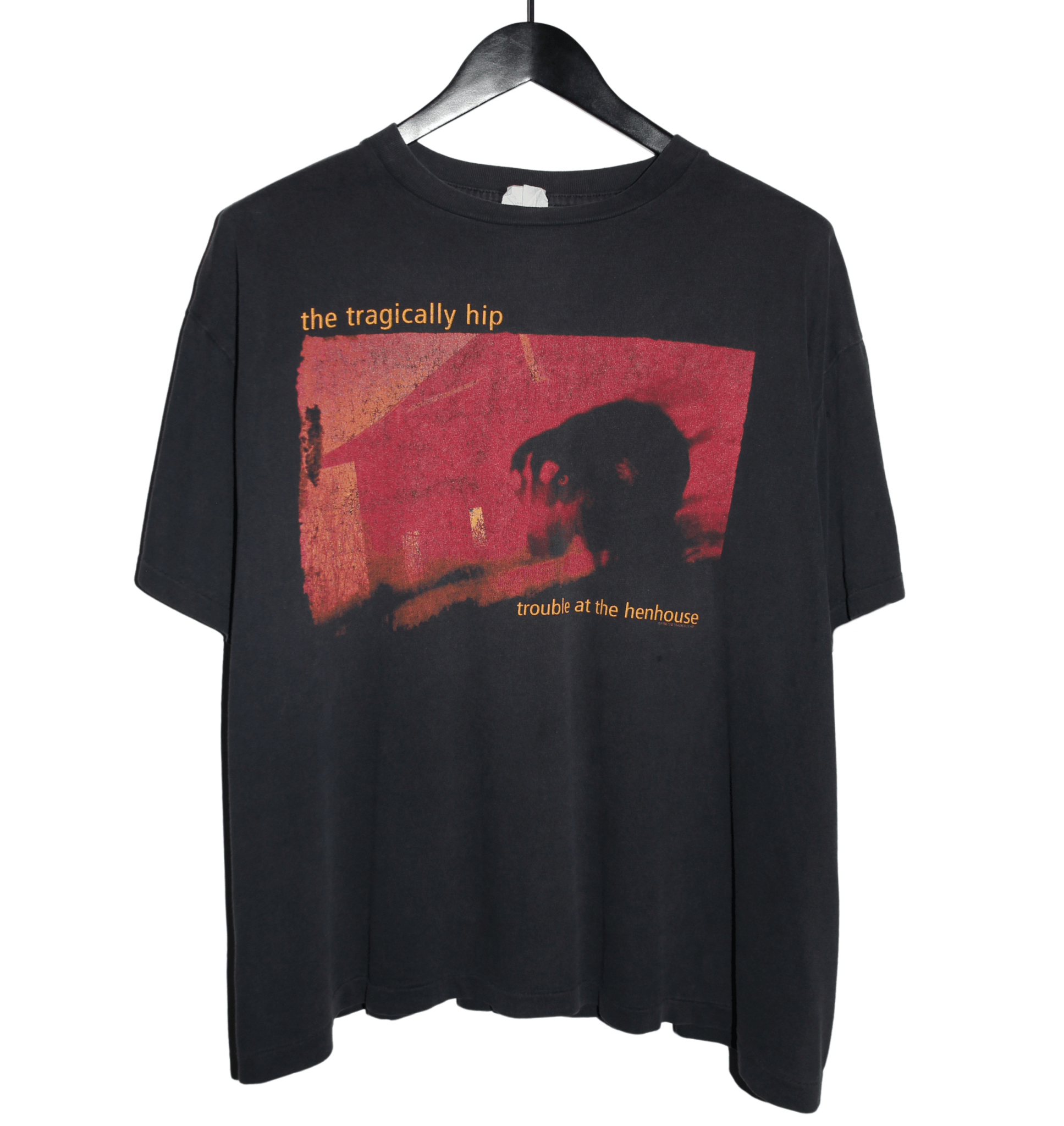 The Tragically Hip 1996 Trouble At The Henhouse Shirt - Faded AU