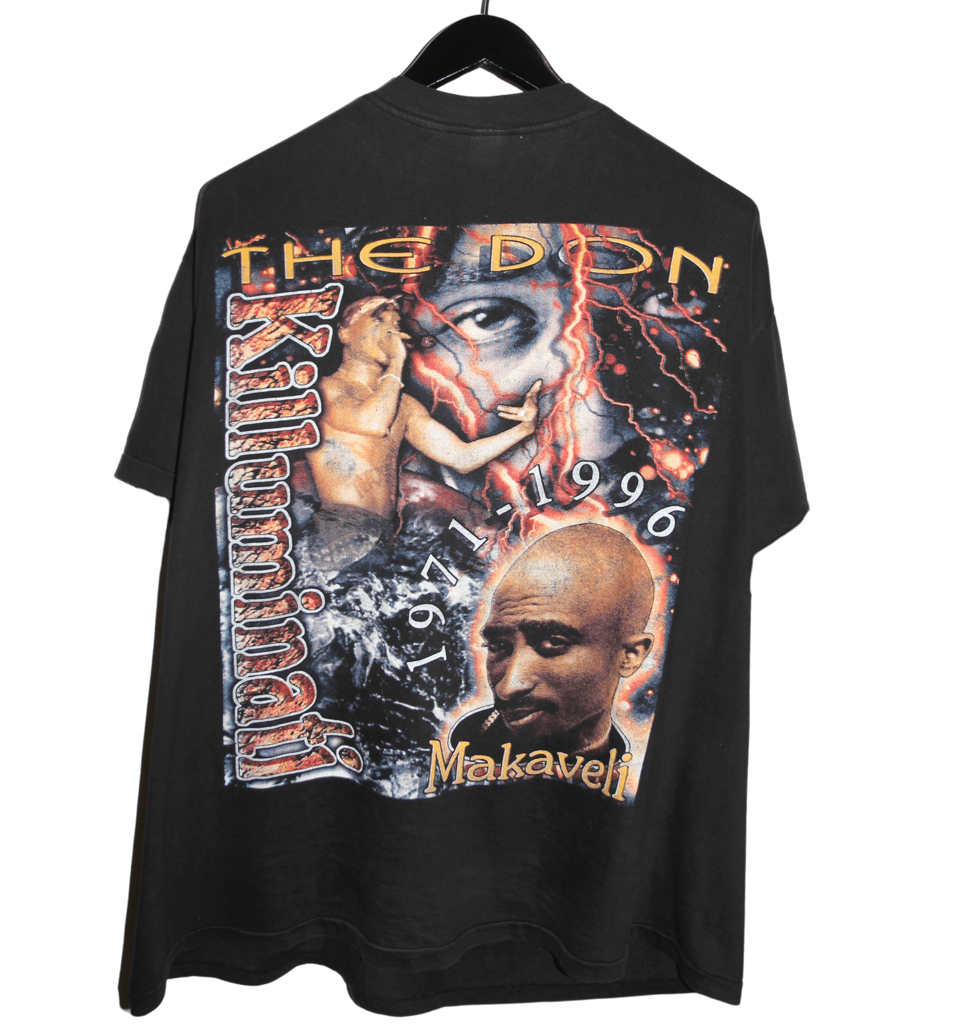 Tupac 90's Memorial Rap Tee - Faded AU