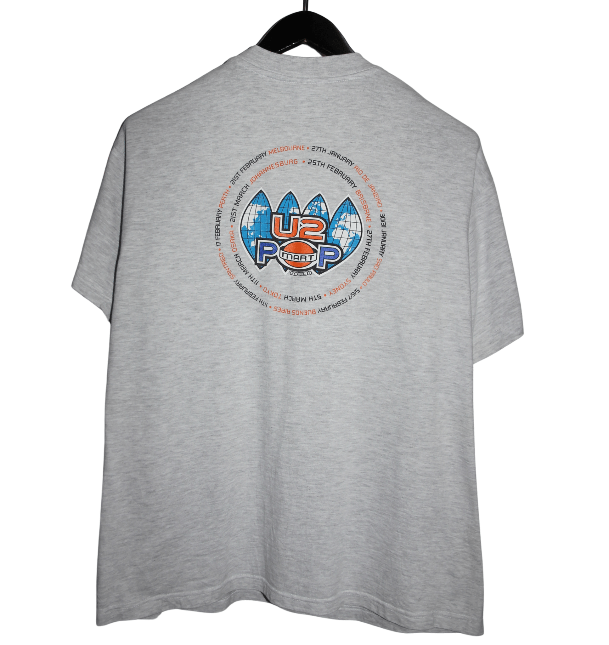 U2 1998 Pop Mart Shirt - Faded AU