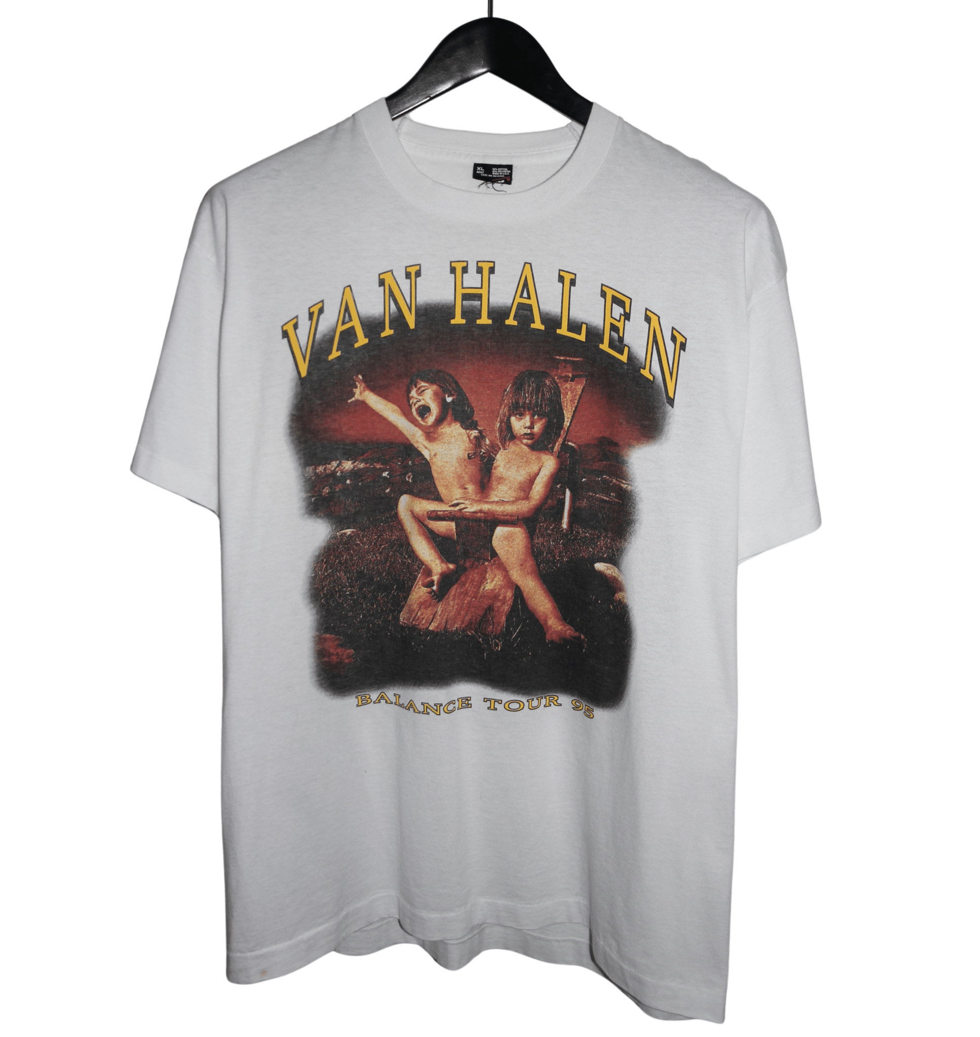 Van Halen 1995 Balance Tour Shirt - Faded AU