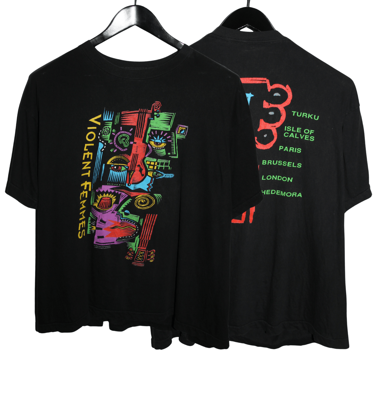 Violent Femmes 1992 Tour Shirt - Faded AU