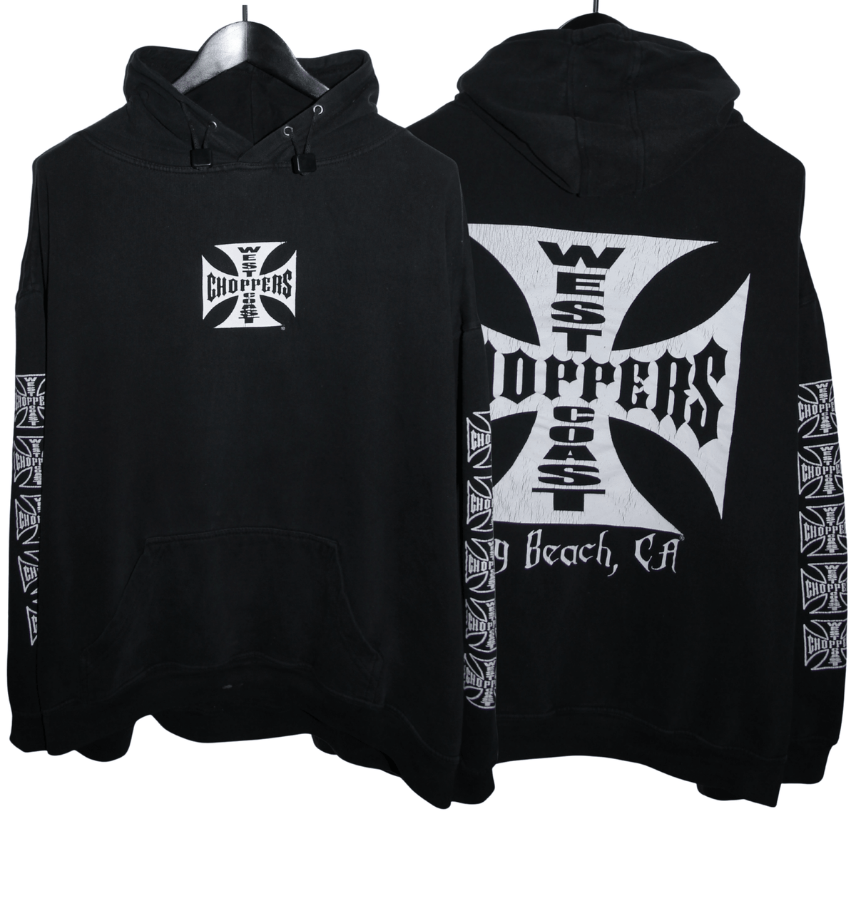 West Coast Choppers 90's Hoodie - Faded AU