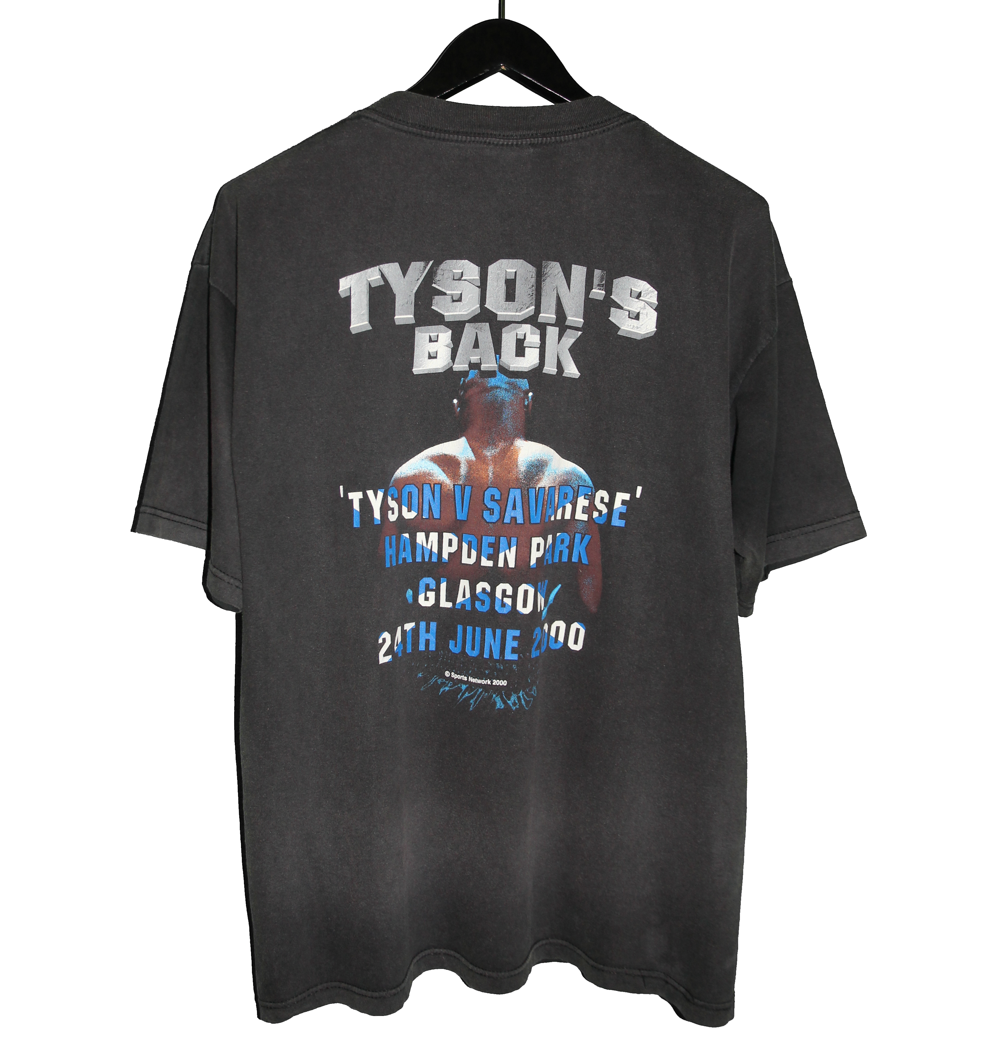 Mike Tyson vs. Lou Savarese 2000 He's Back Shirt
