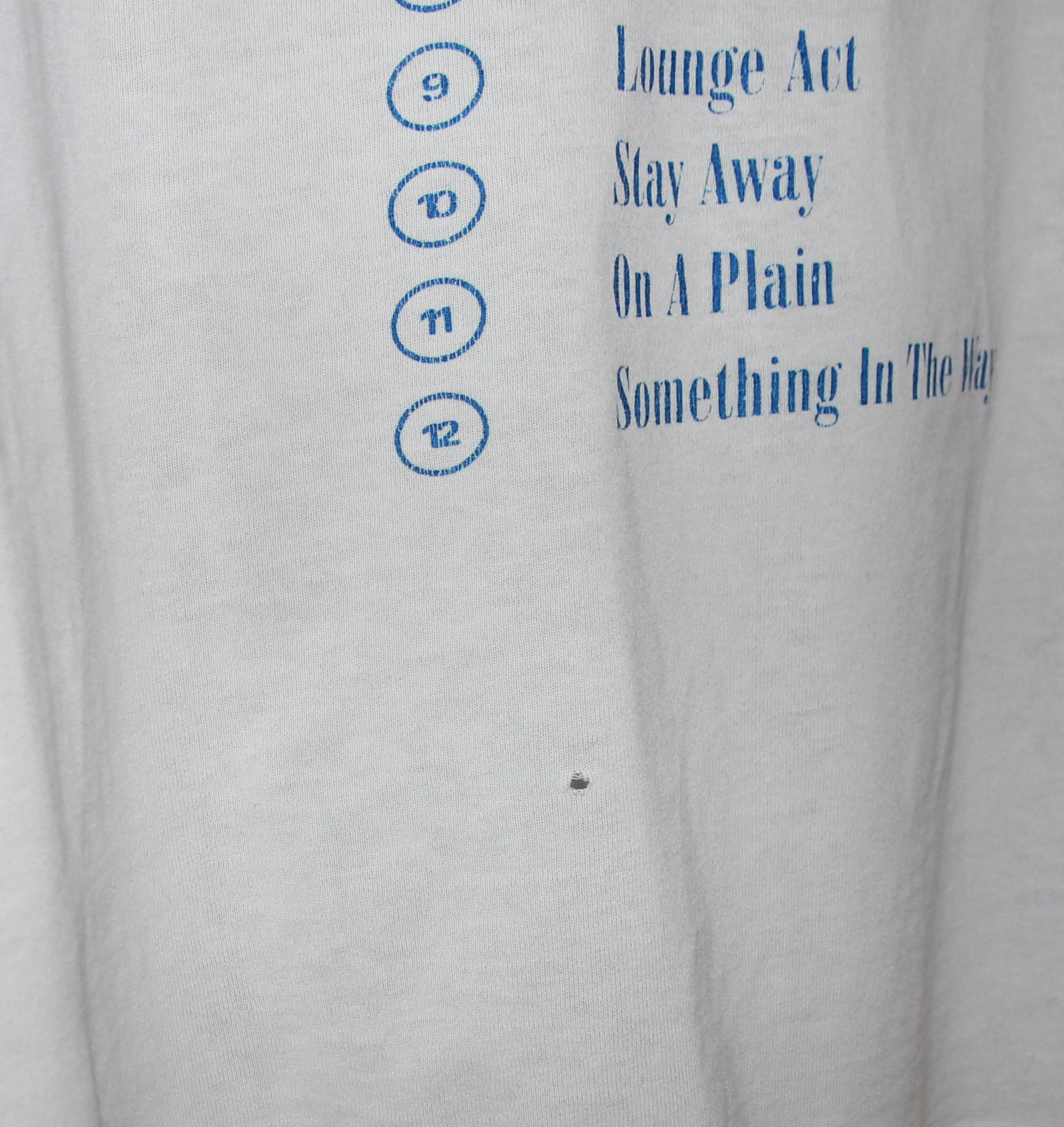 Nirvana 90's Nevermind Album Shirt SMALL