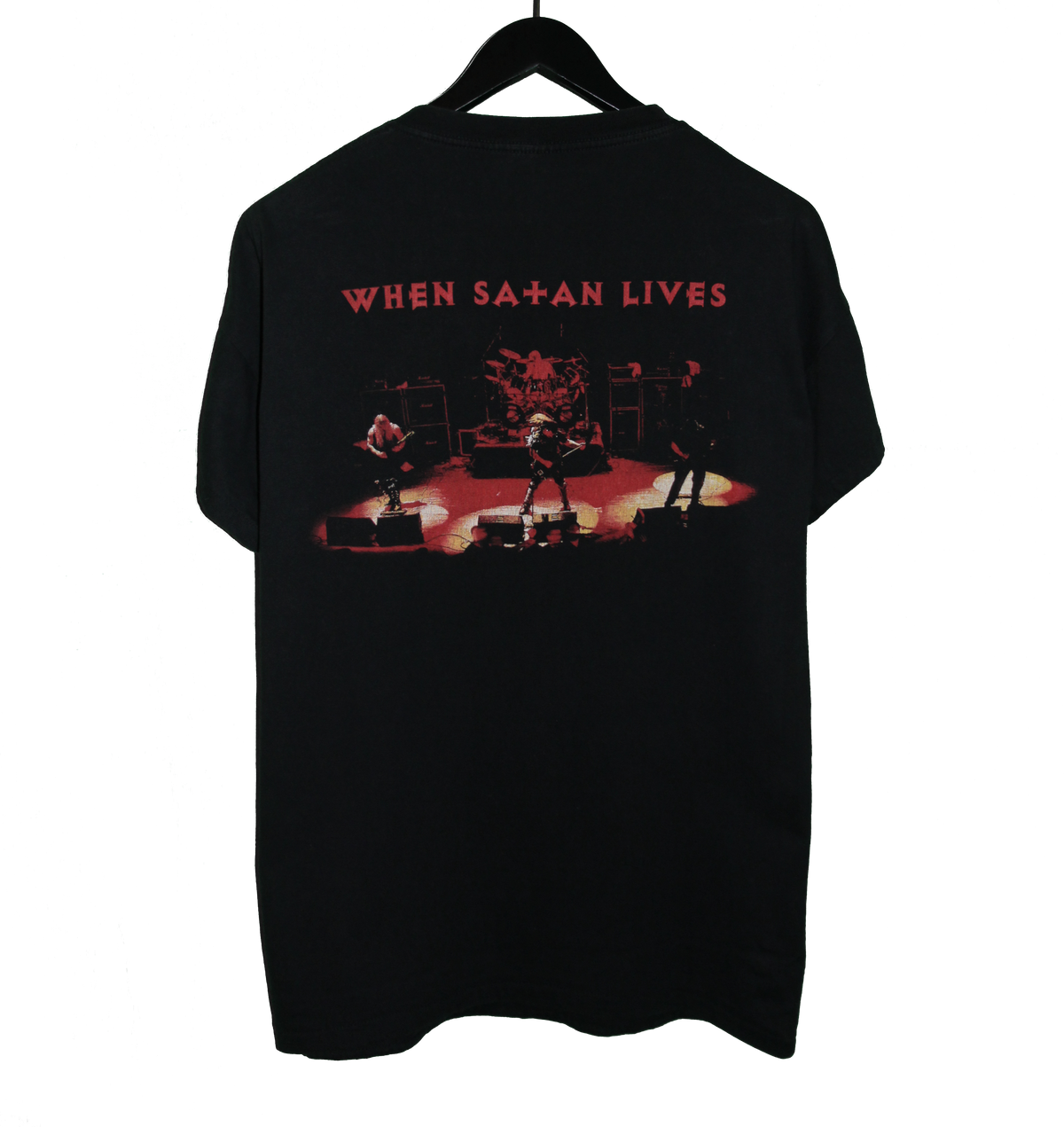 Deicide 1998 When Satan Lives Album Shirt