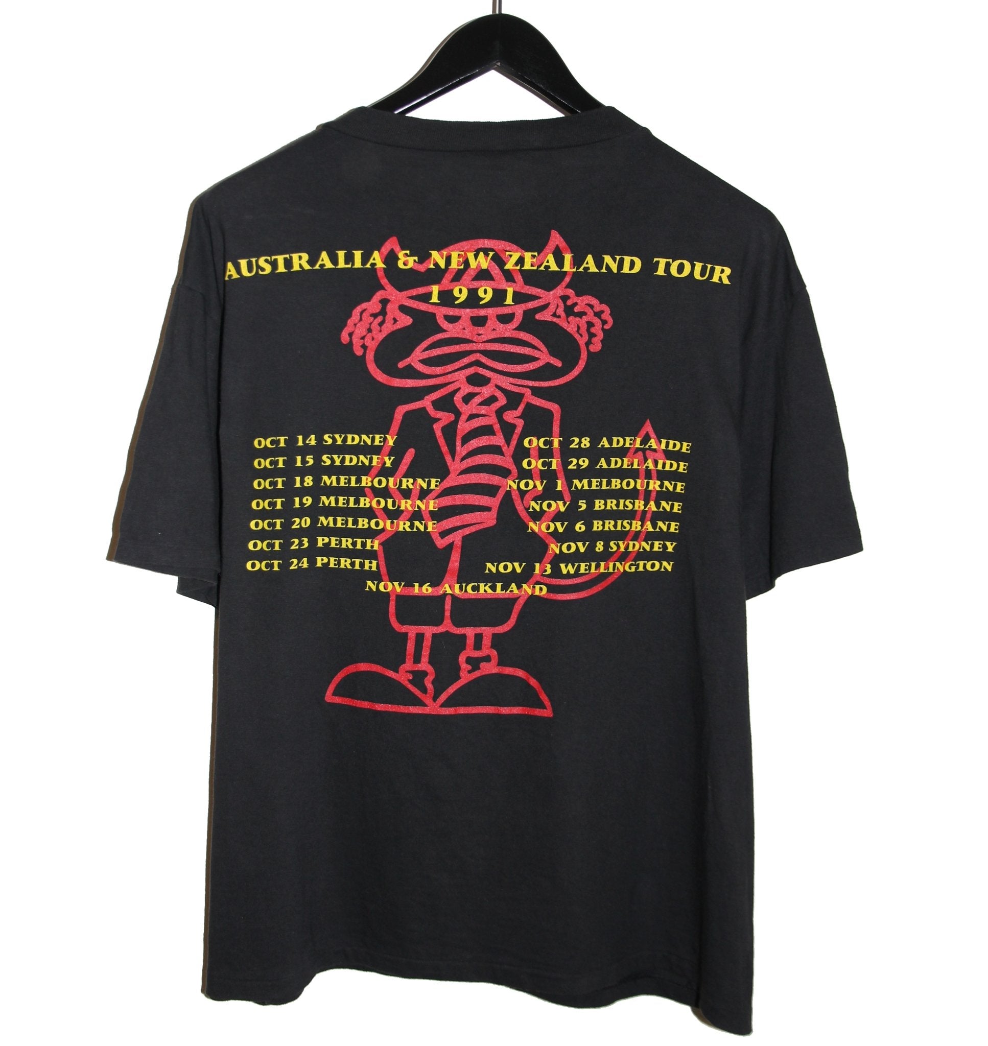 ACDC 1991 Are You Ready Tour Shirt - Faded AU