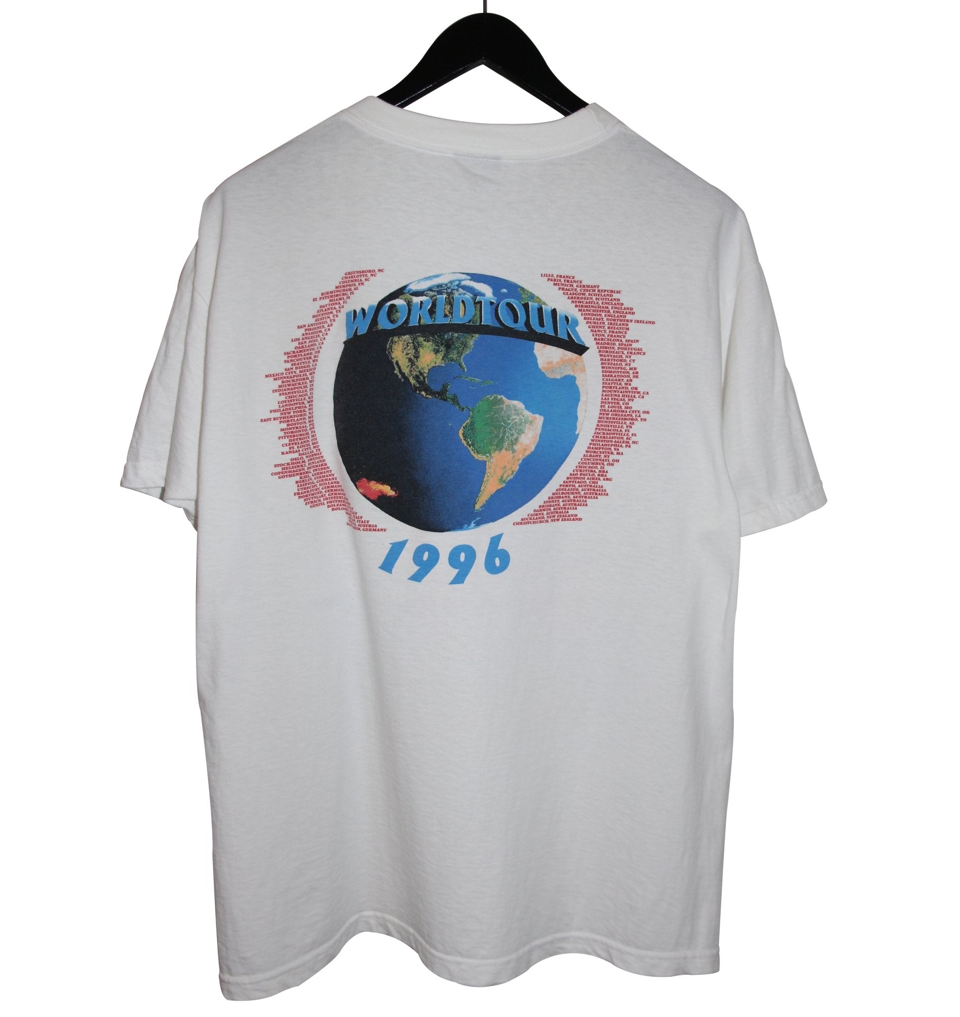 ACDC 1996 Beavis and Butt-Head Ballbreaker Tour Shirt - Faded AU