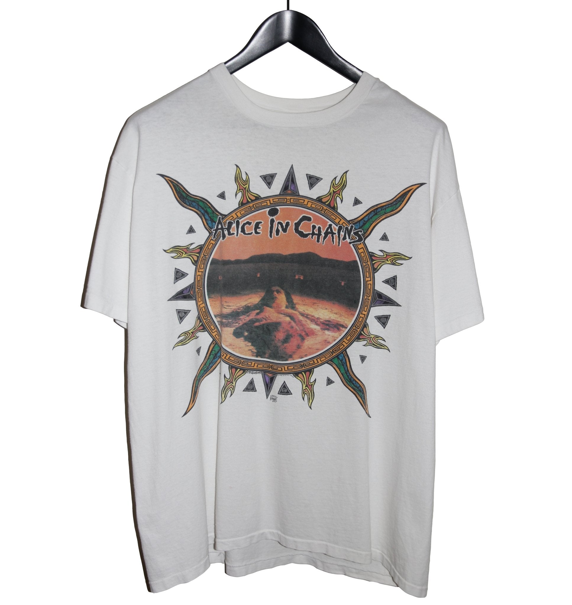 Alice in Chains 1992 Dirt Album Shirt - Faded AU