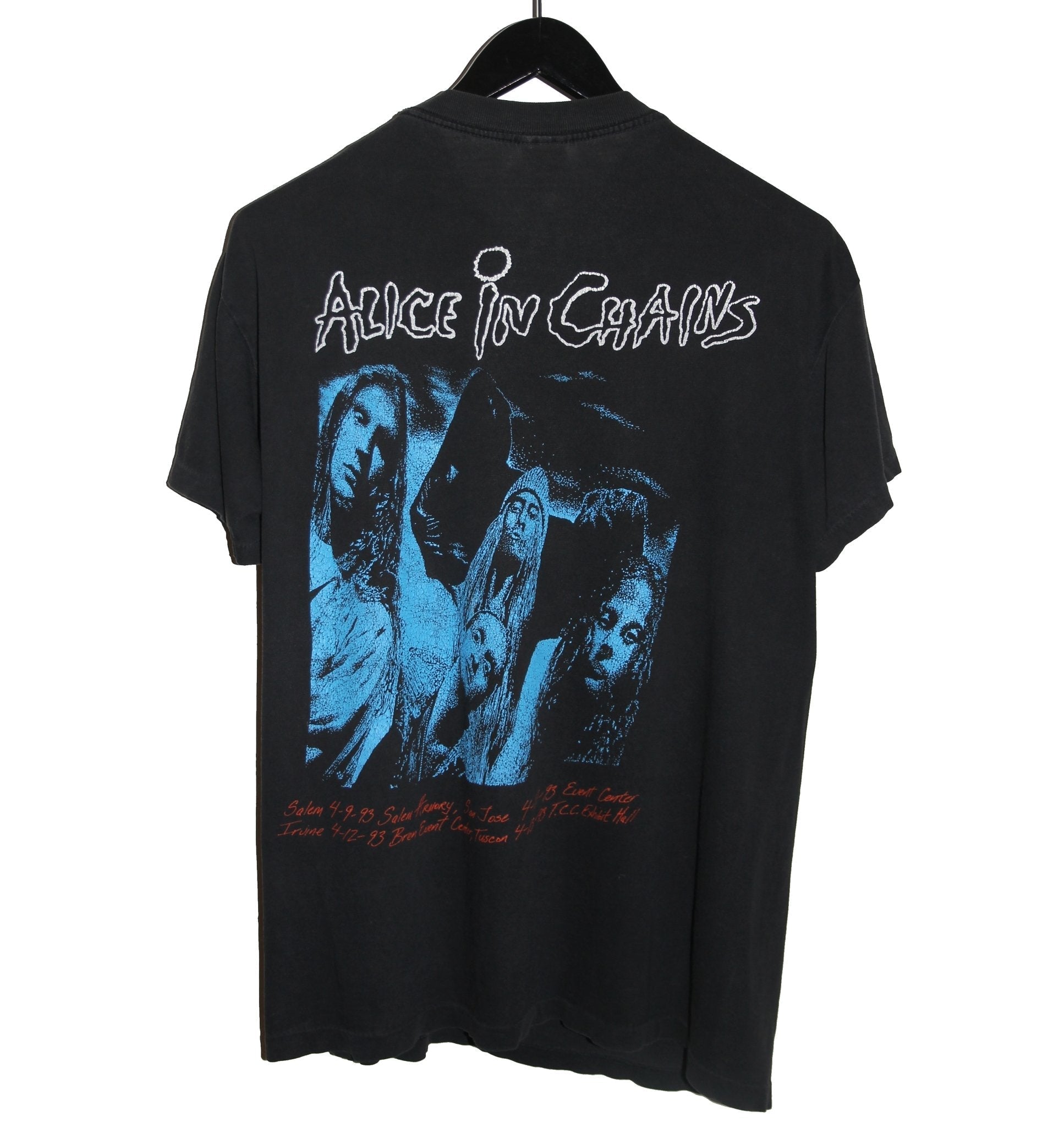 Alice in Chains 1993 Dirt Tour Shirt - Faded AU