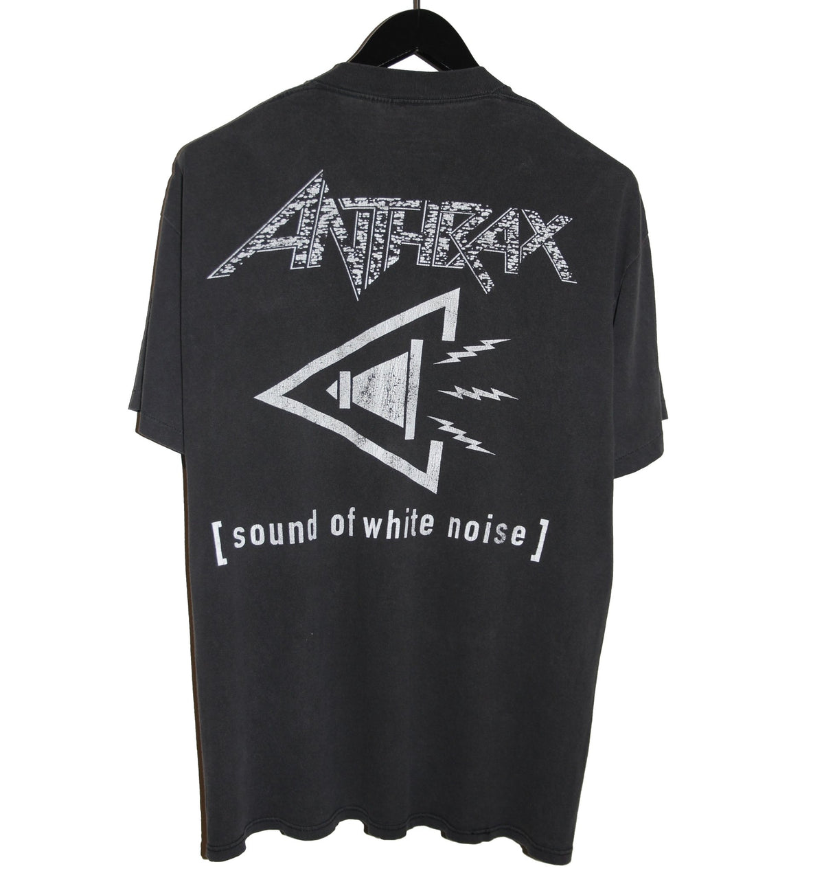 Anthrax 1993 Sound of White Noise Album Shirt - Faded AU