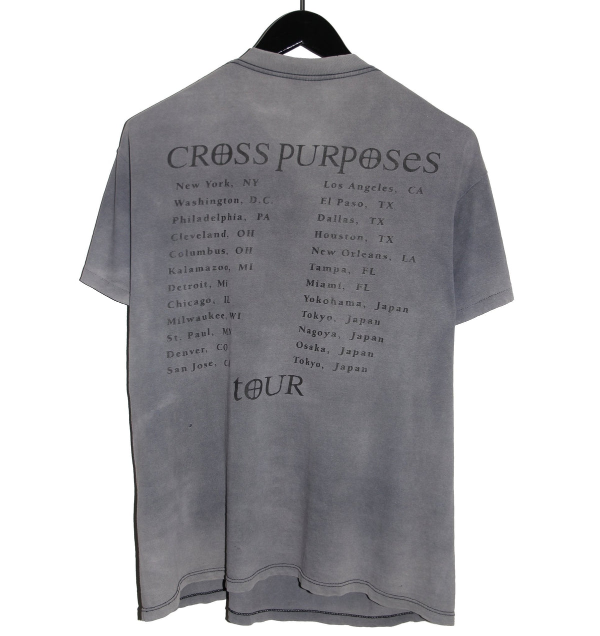 Black Sabbath 1994 Cross Purposes Tour Shirt - Faded AU