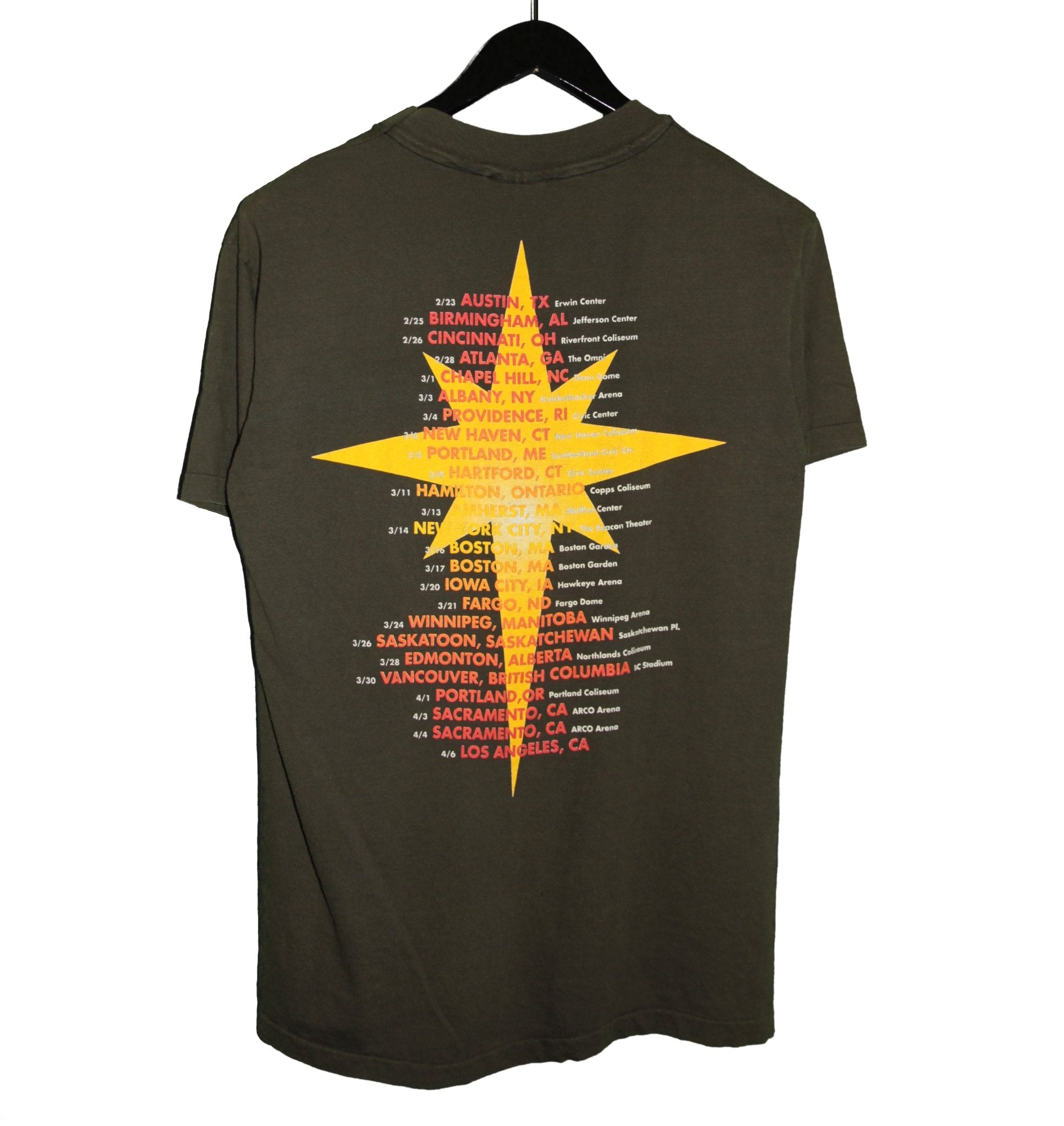 Brian May 1993 Back To The Light Tour Shirt - Faded AU