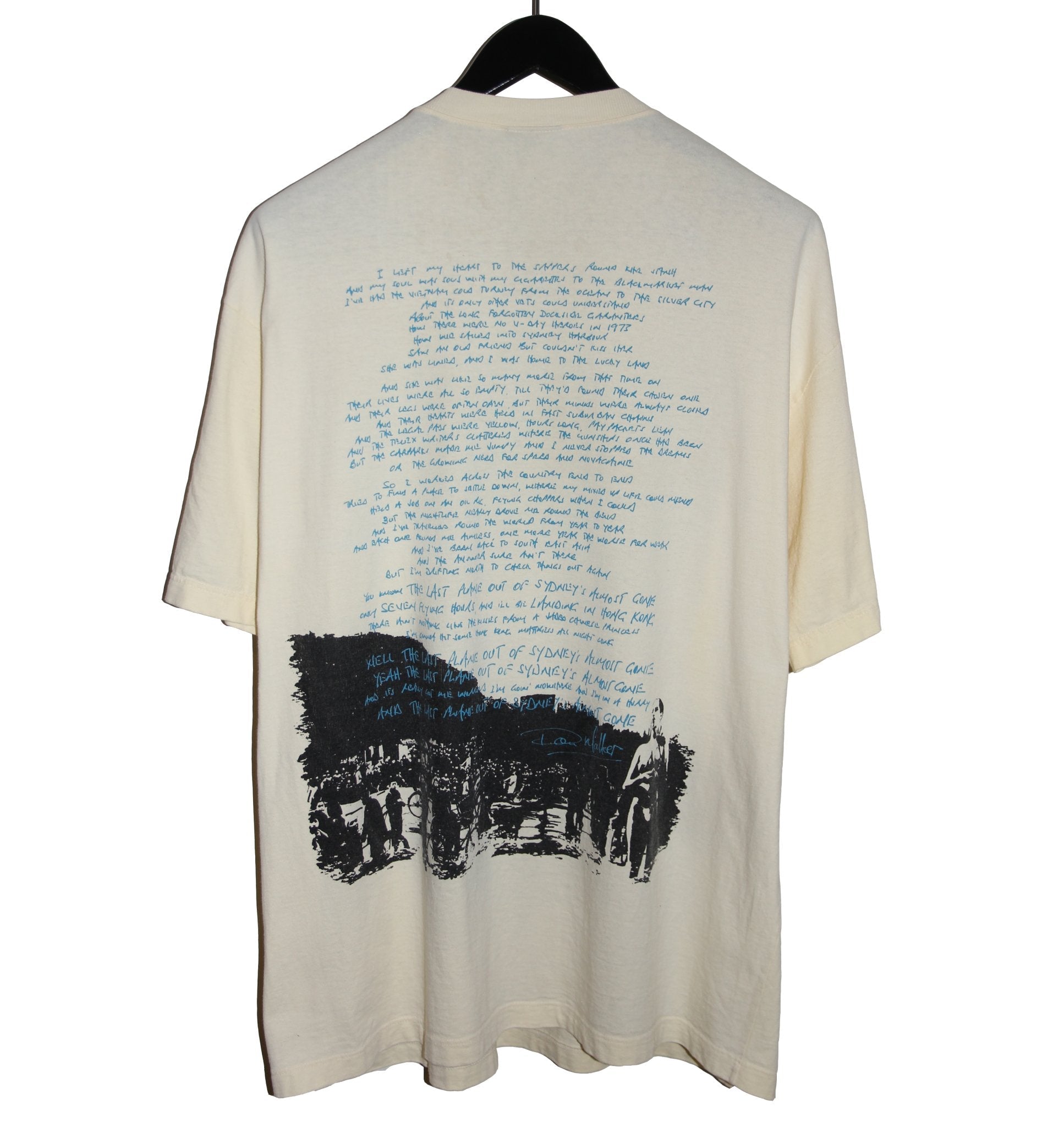 Cold Chisel 1998 Self Titled Album Khe Sanh Shirt - Faded AU