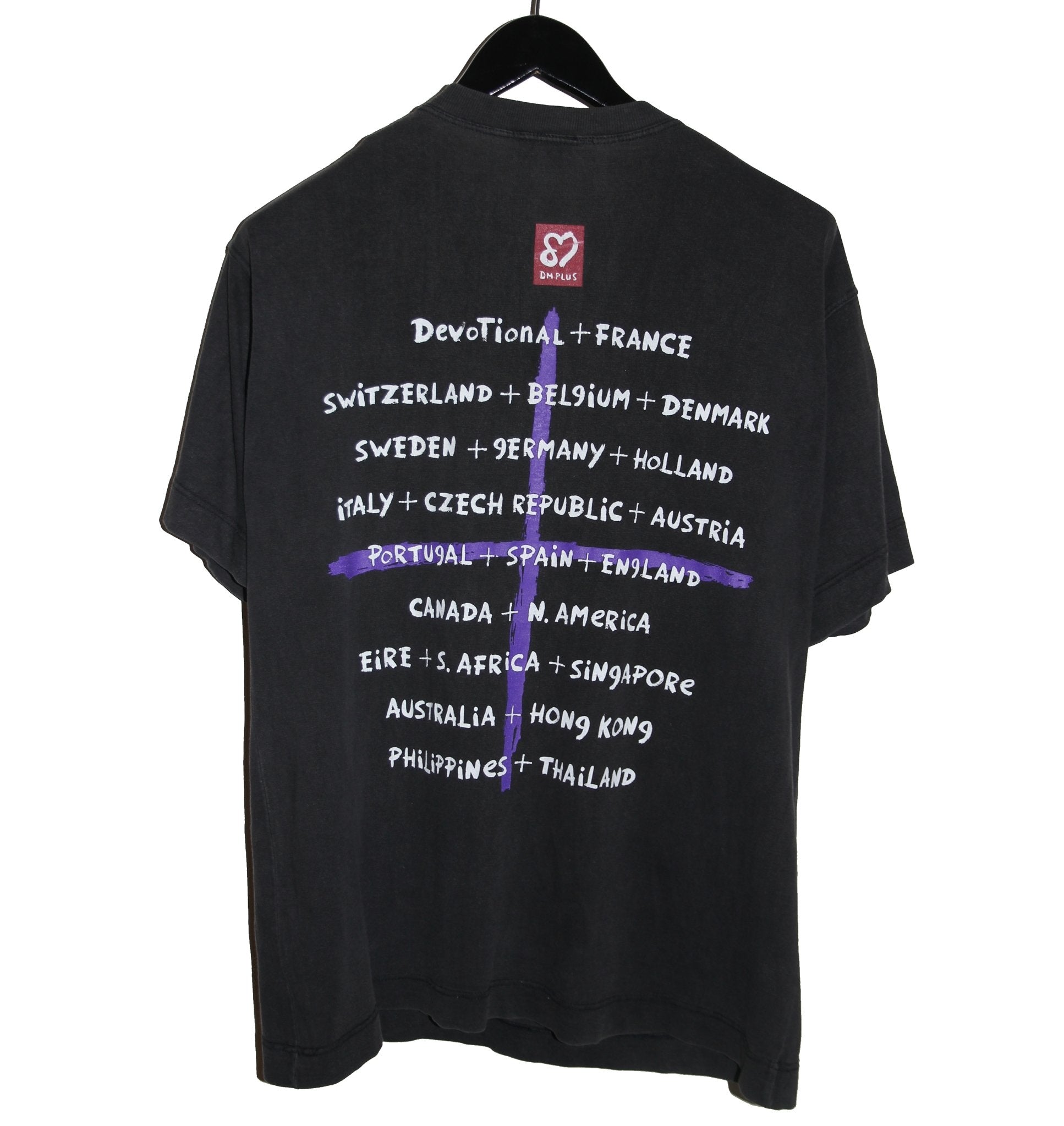 Depeche Mode 1993 Devotional Tour Shirt - Faded AU