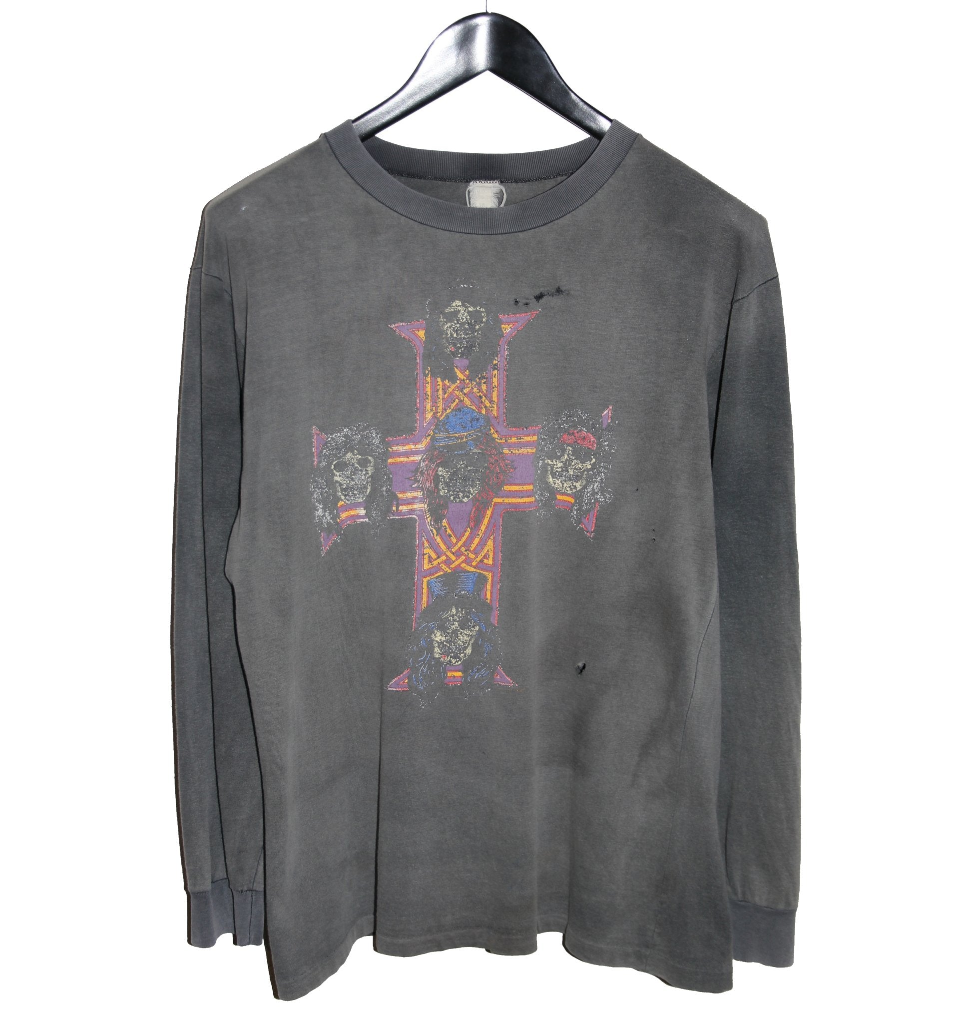 Guns N' Roses 1987 Appetite for Destruction Album Long Sleeve - Faded AU