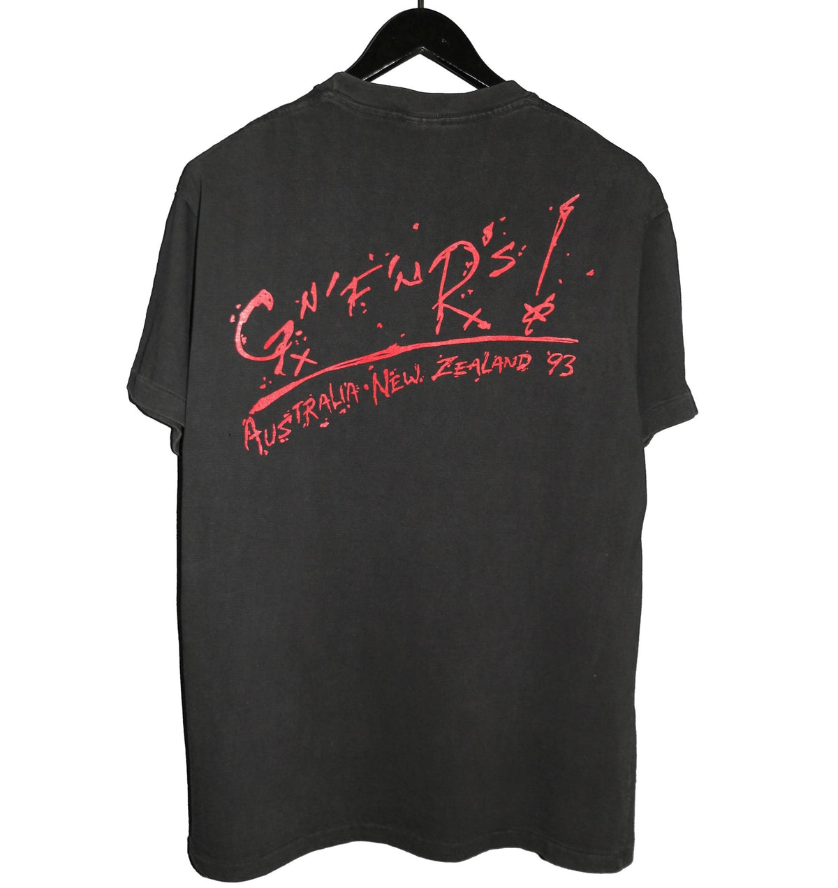 Guns N Roses 1993 Use Your Illusion Bad Apples Tour Shirt - Faded AU