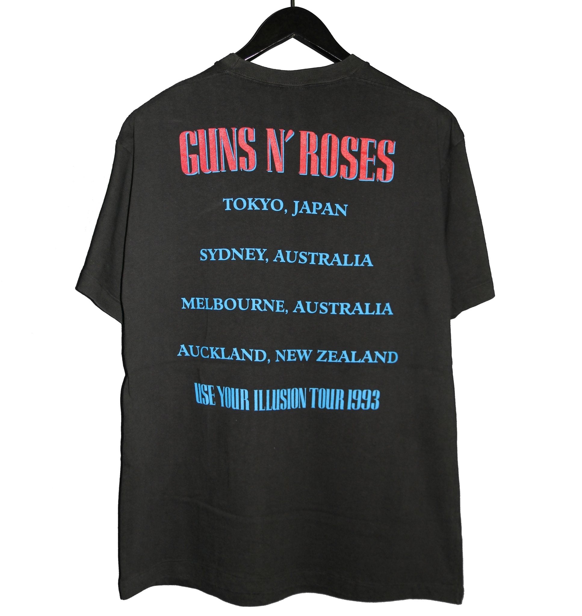 Guns N Roses 1993 Use Your Illusion Shirt - Faded AU