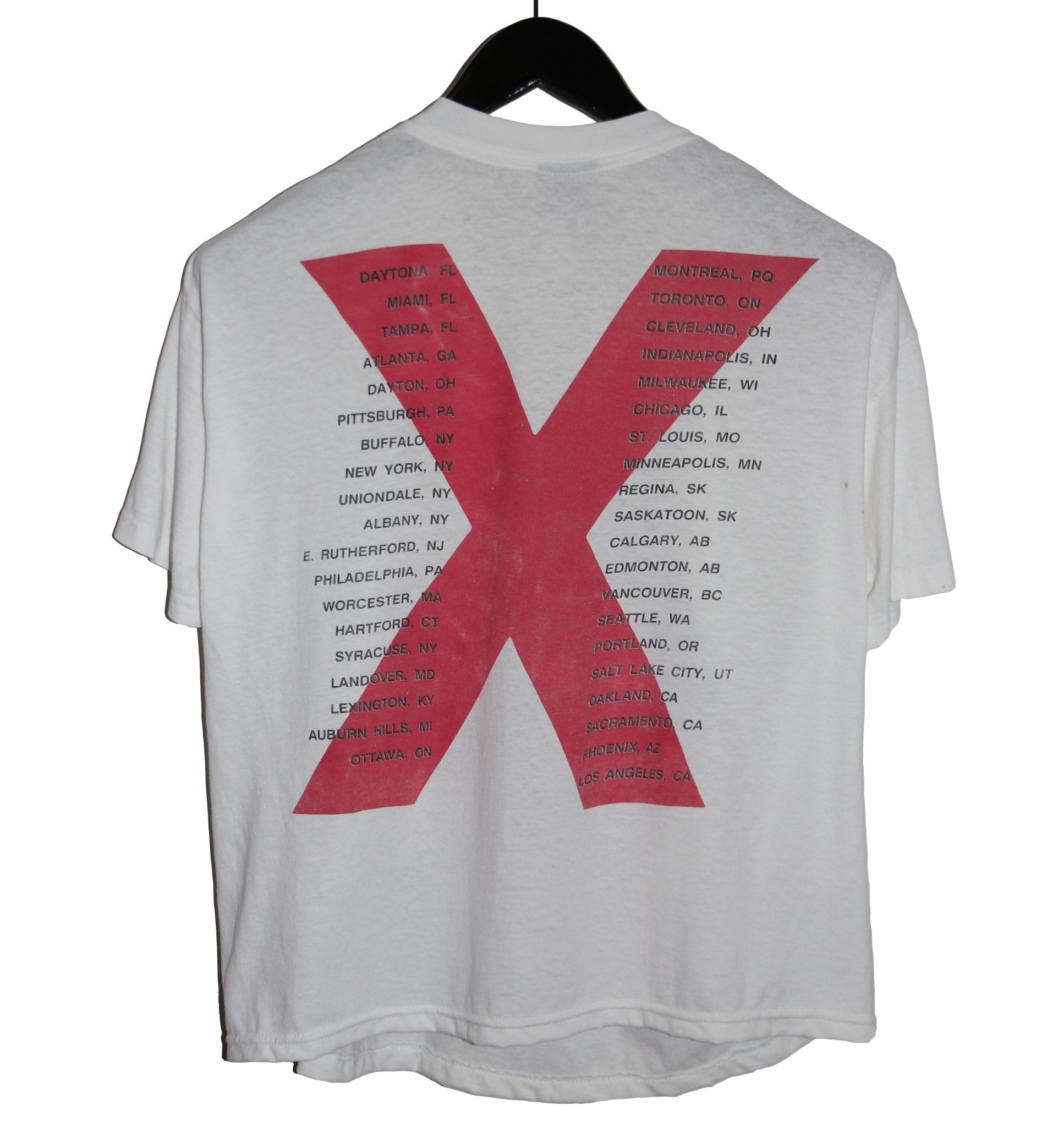 INXS 1991 X Factor Tour Shirt - Faded AU