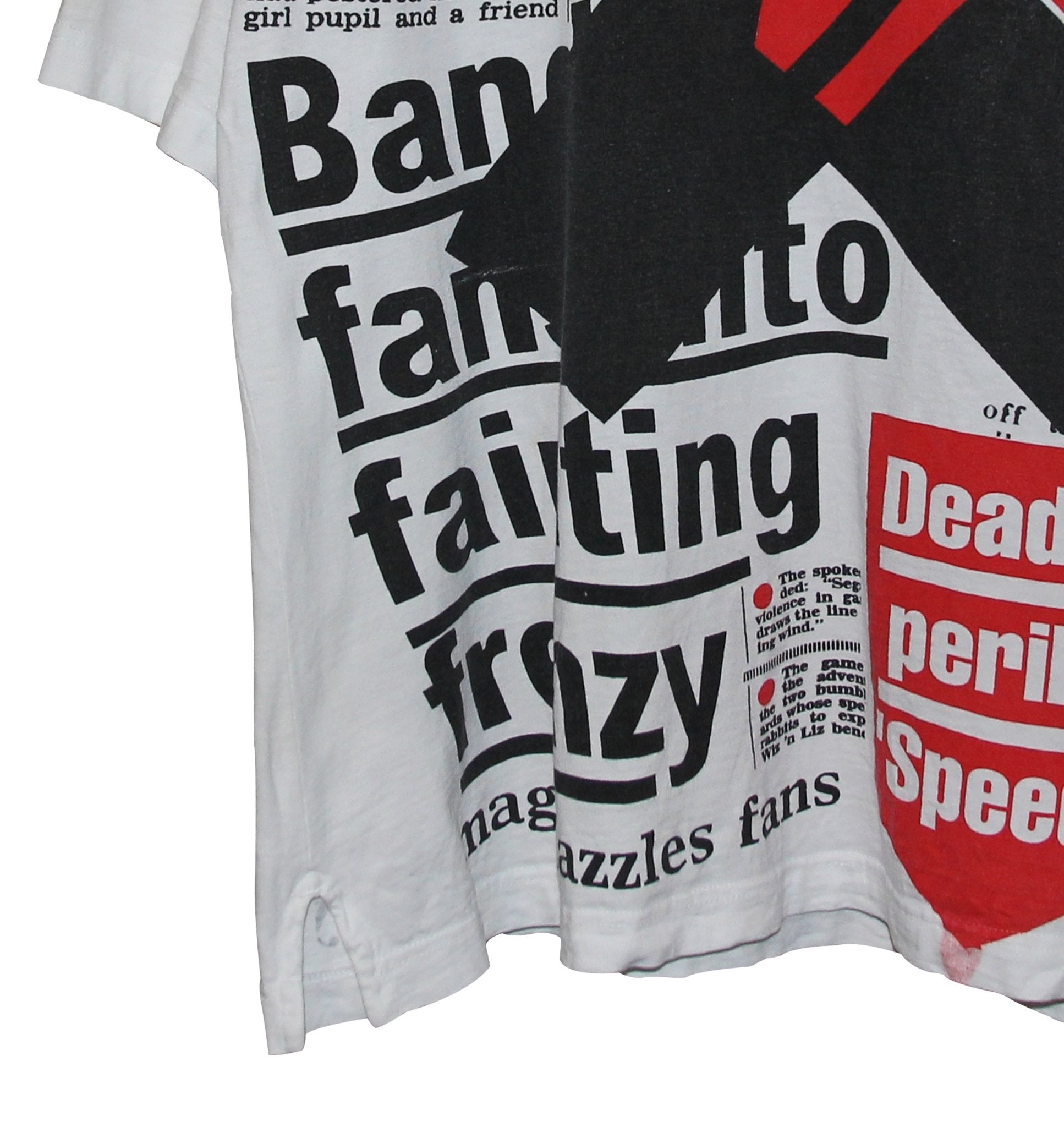 INXS 90's All Over Print Shirt - Faded AU